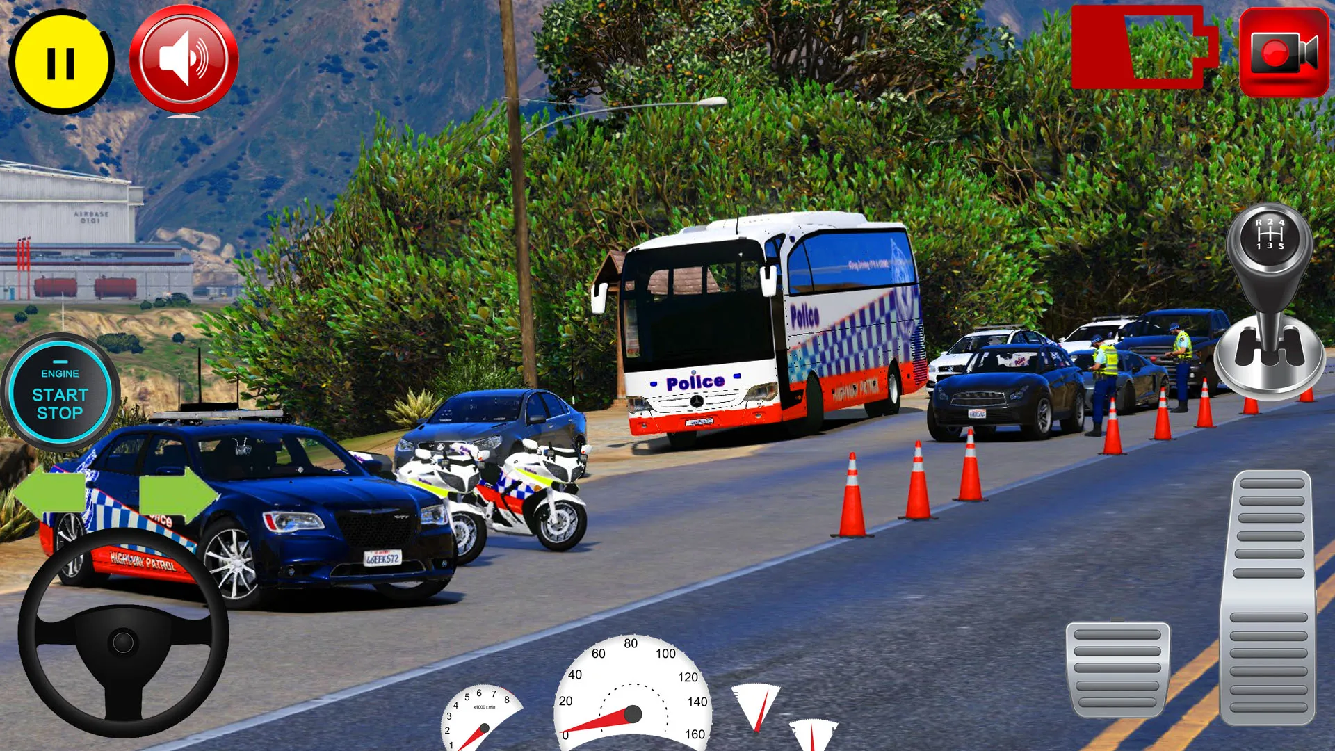 US Police Bus Simulator Games | Indus Appstore | Screenshot