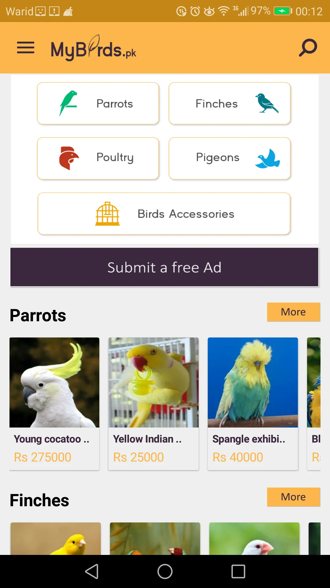 Pets Buying & Selling Online | Indus Appstore | Screenshot