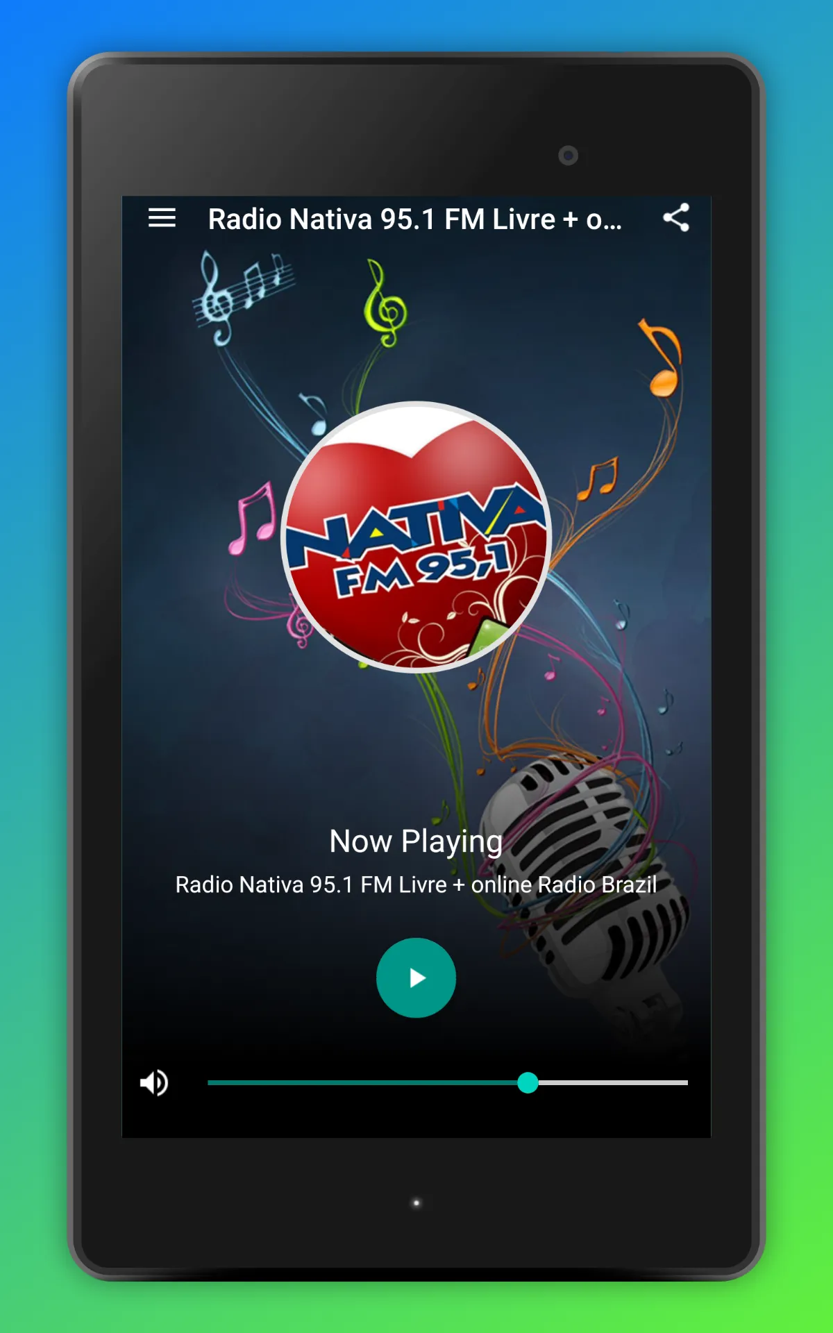 Radio Nativa FM 95.1 Manaus | Indus Appstore | Screenshot