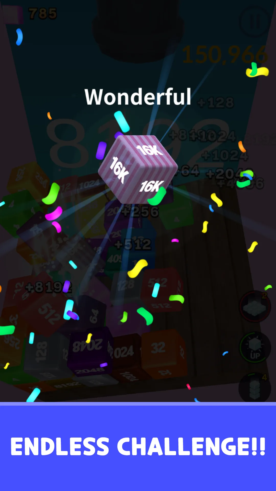 Jelly Cube Merge | Indus Appstore | Screenshot