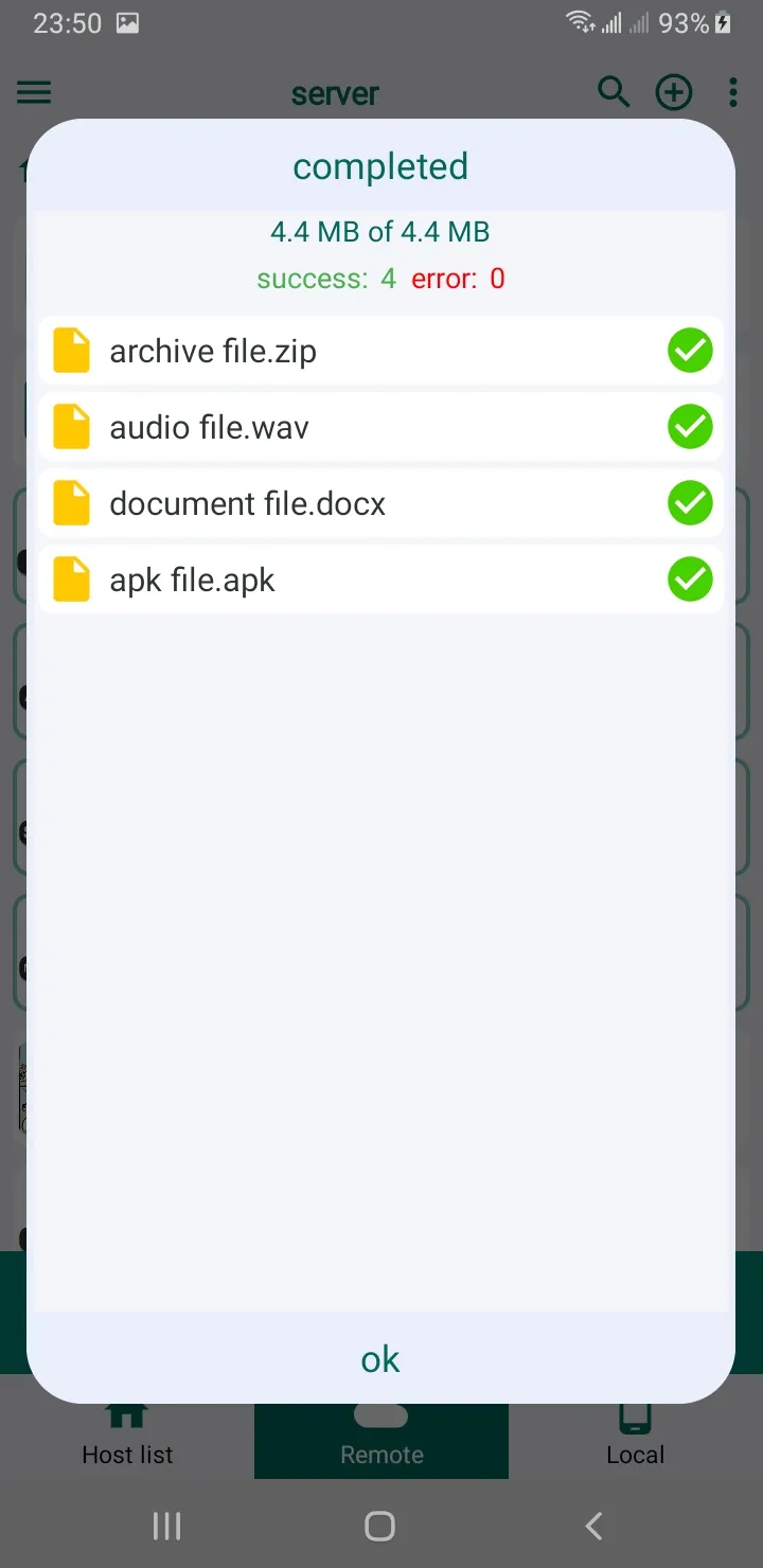 FTP Client/Server | Indus Appstore | Screenshot