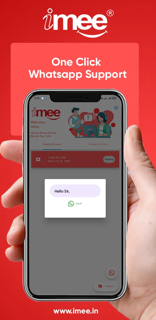 iMee Customer Care | Indus Appstore | Screenshot