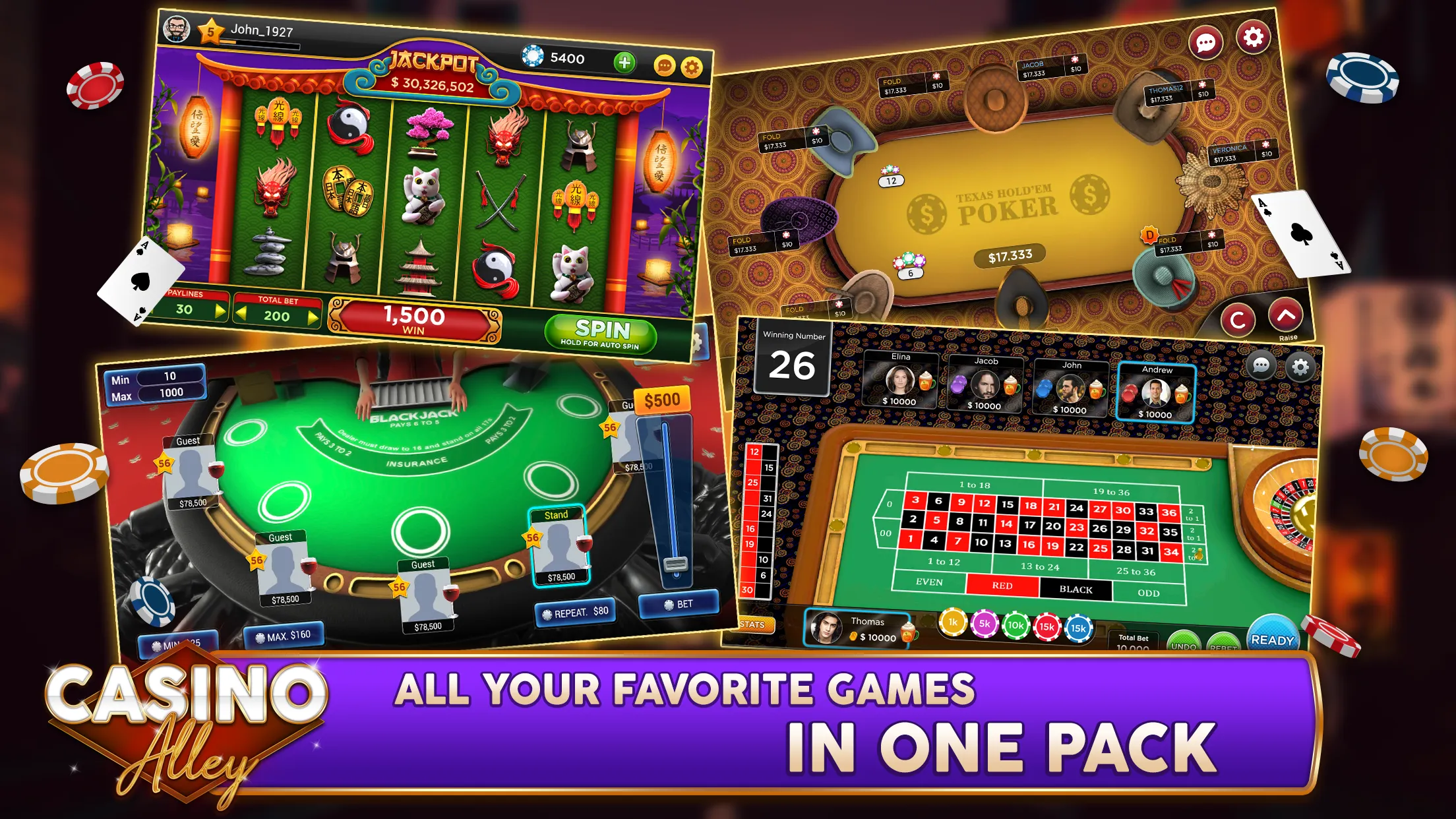 The Casino Alley | Indus Appstore | Screenshot