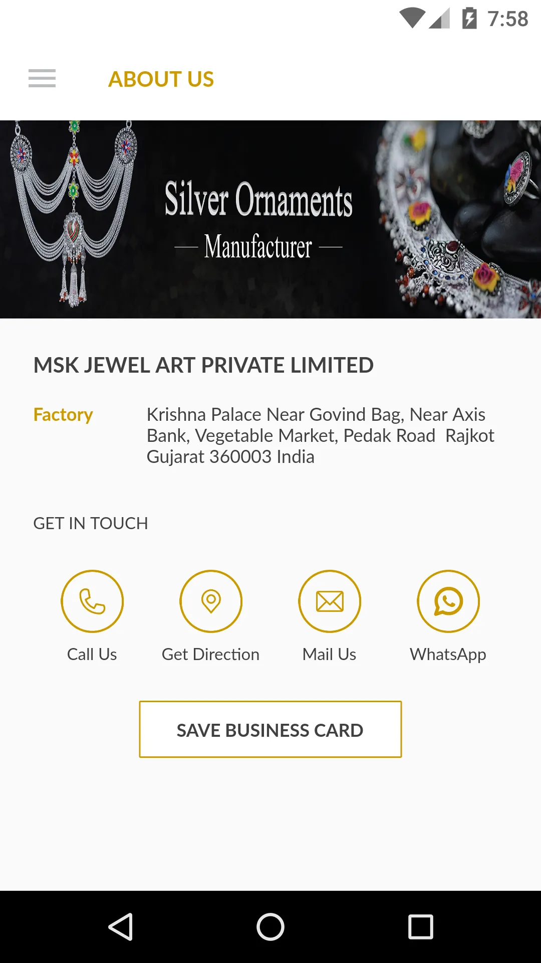 MSK Jewel Art - Gold & Silver  | Indus Appstore | Screenshot