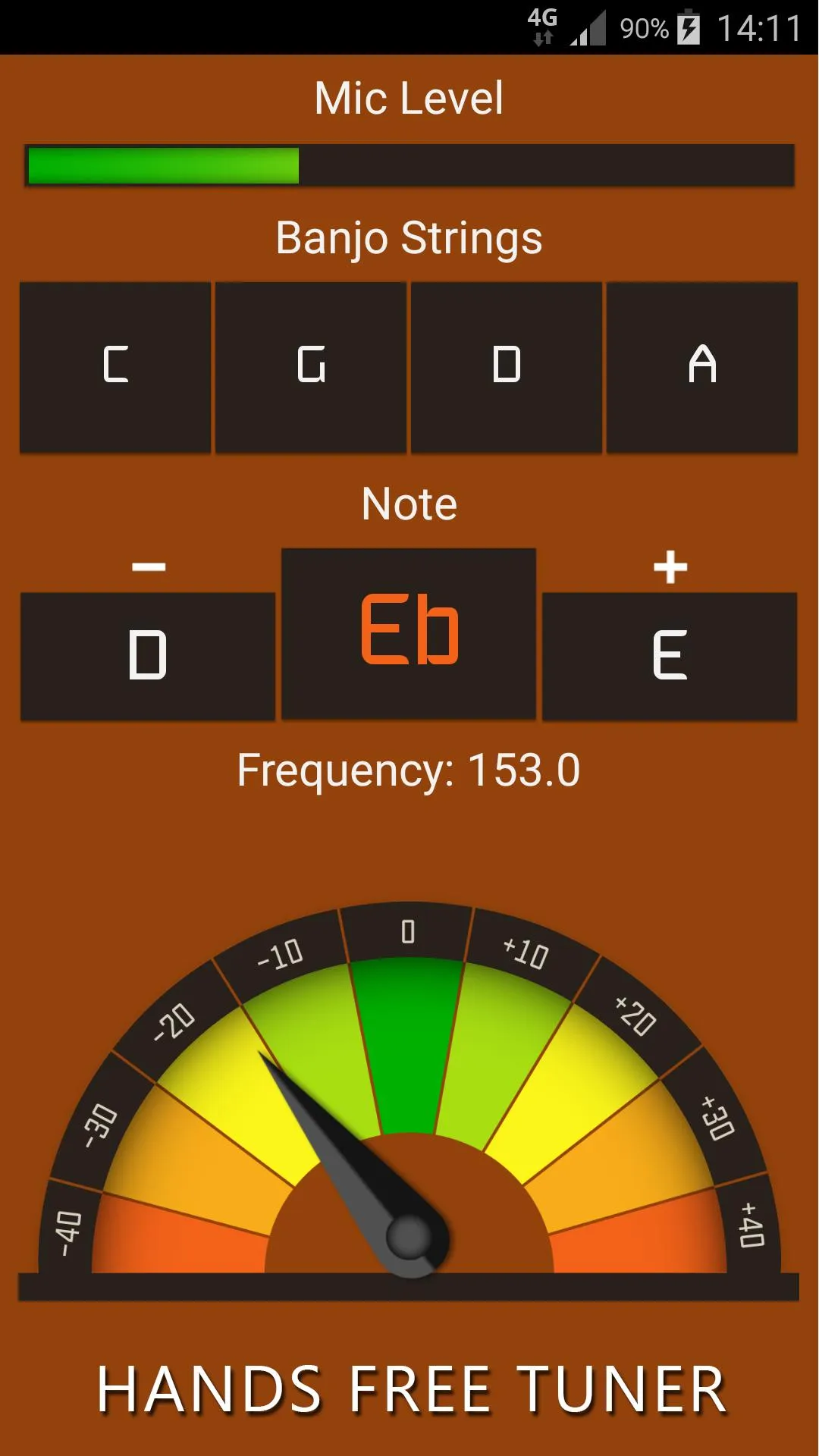 Banjo Tuner: Simple & Accurate | Indus Appstore | Screenshot