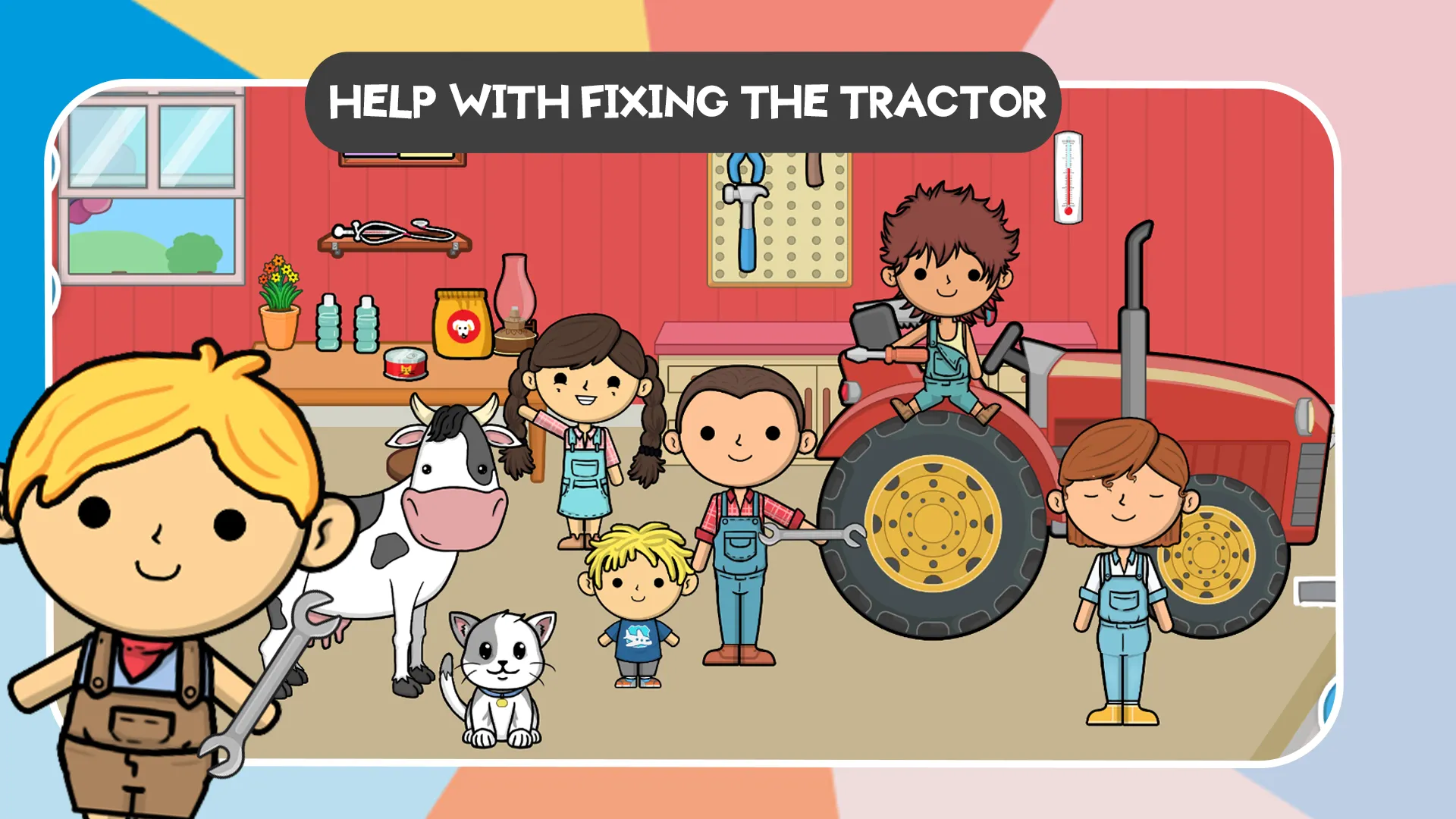 Lila's World:Farm Animal Games | Indus Appstore | Screenshot