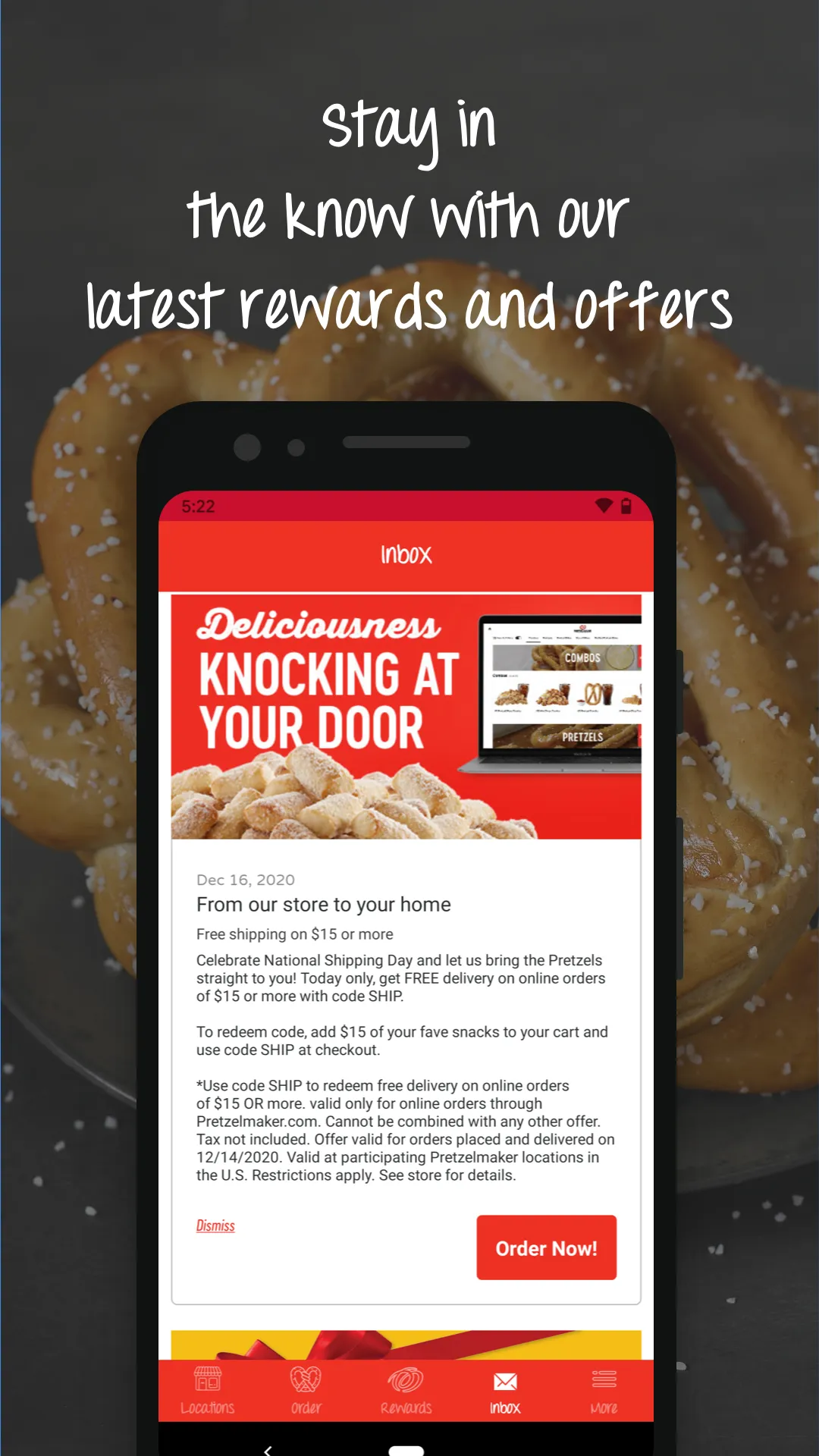 Pretzelmaker Rewards | Indus Appstore | Screenshot