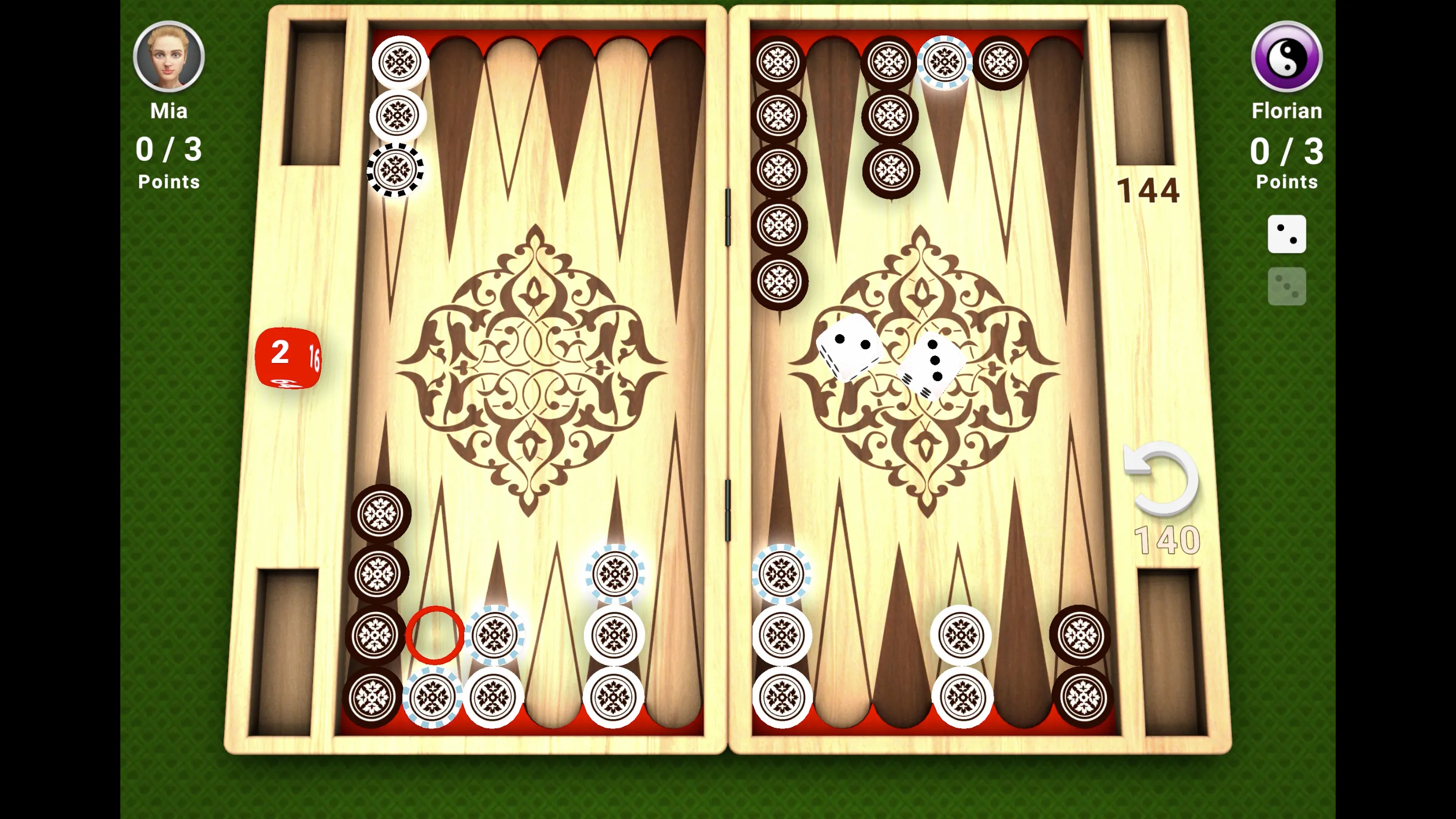 Backgammon -  Board Game | Indus Appstore | Screenshot