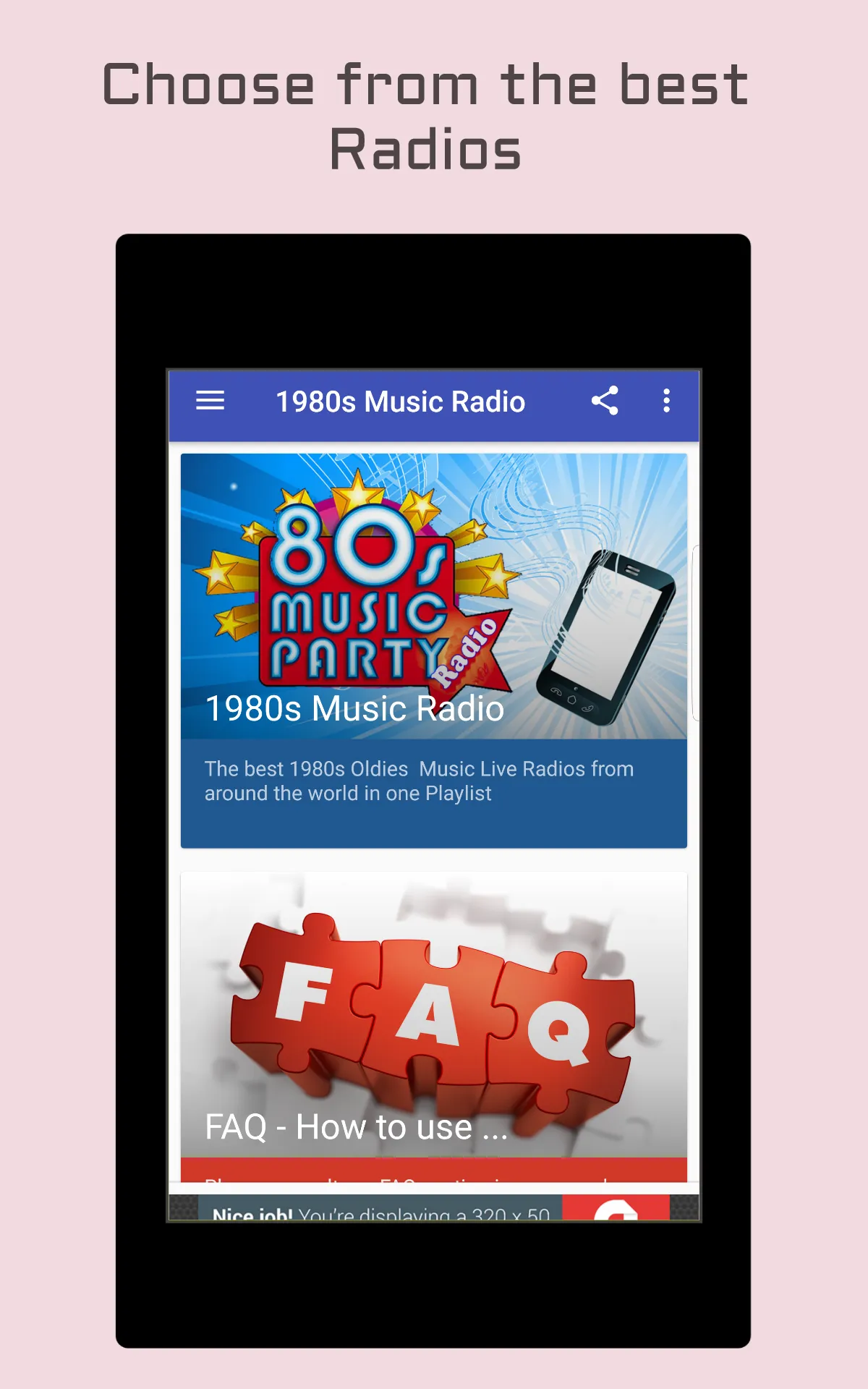 80s Radio Top Eighties Music | Indus Appstore | Screenshot