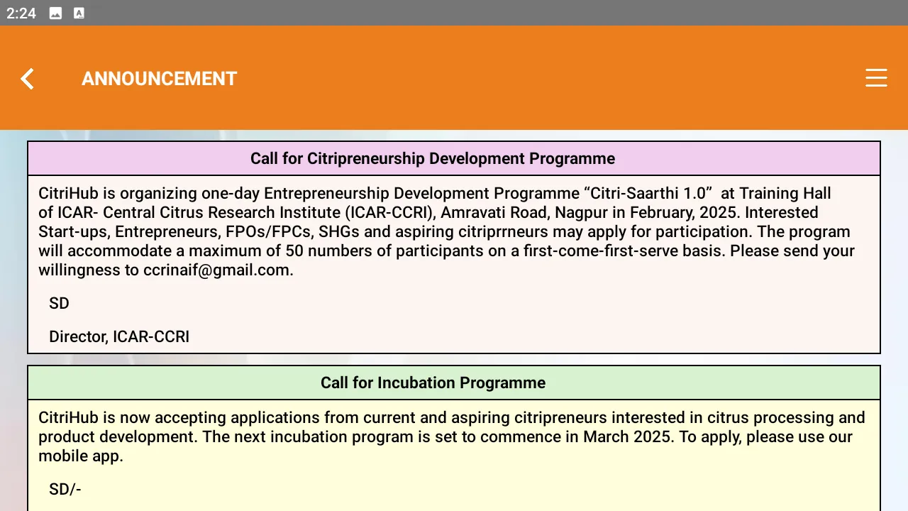 Citri Hub | Indus Appstore | Screenshot