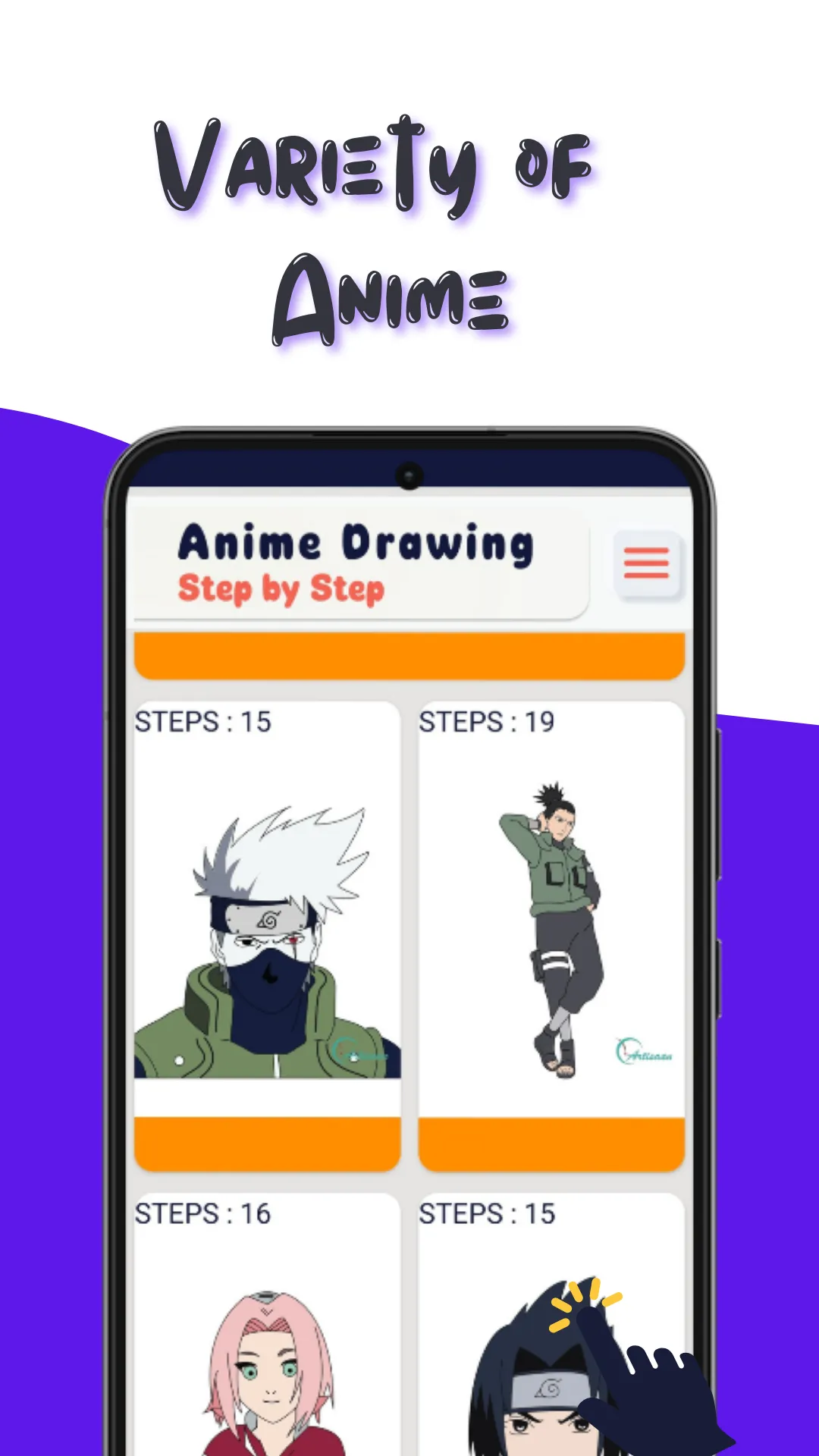 Learn to Draw Anime | Indus Appstore | Screenshot