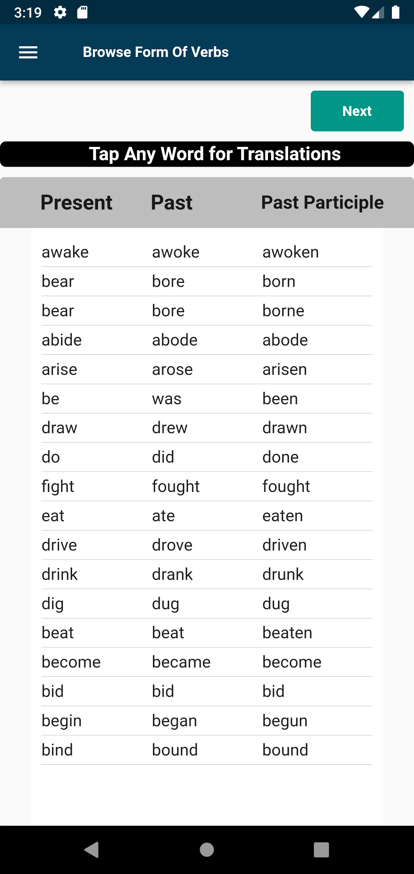 English : Frisian Dictionary | Indus Appstore | Screenshot