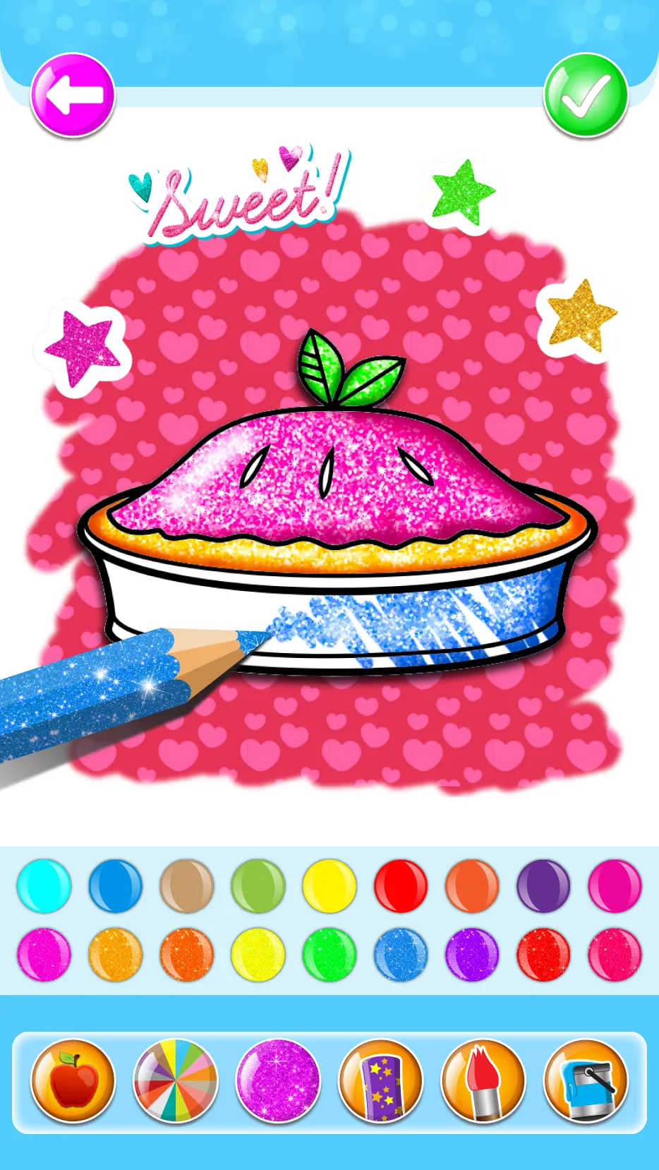 Food Coloring Game - Learn Col | Indus Appstore | Screenshot