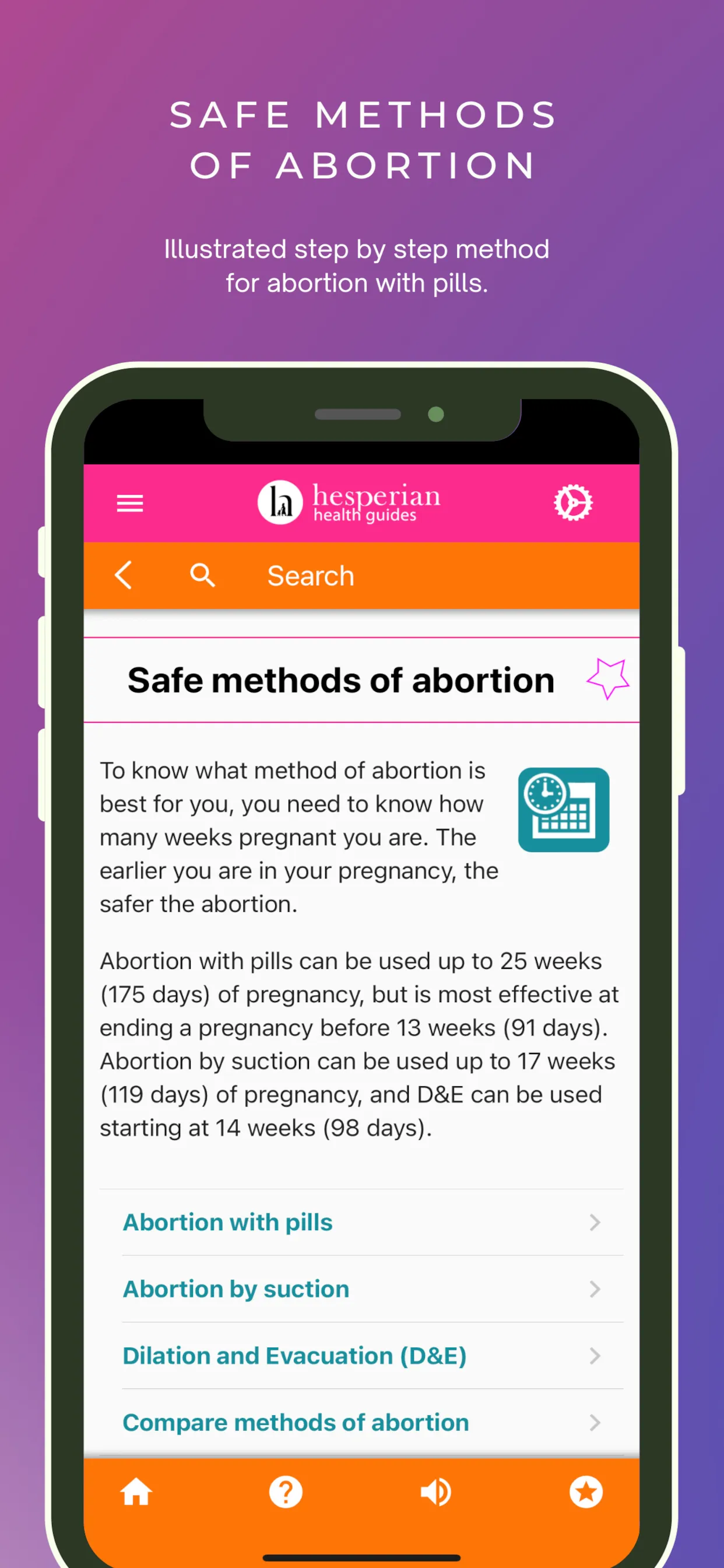 Safe Abortion (SA) | Indus Appstore | Screenshot