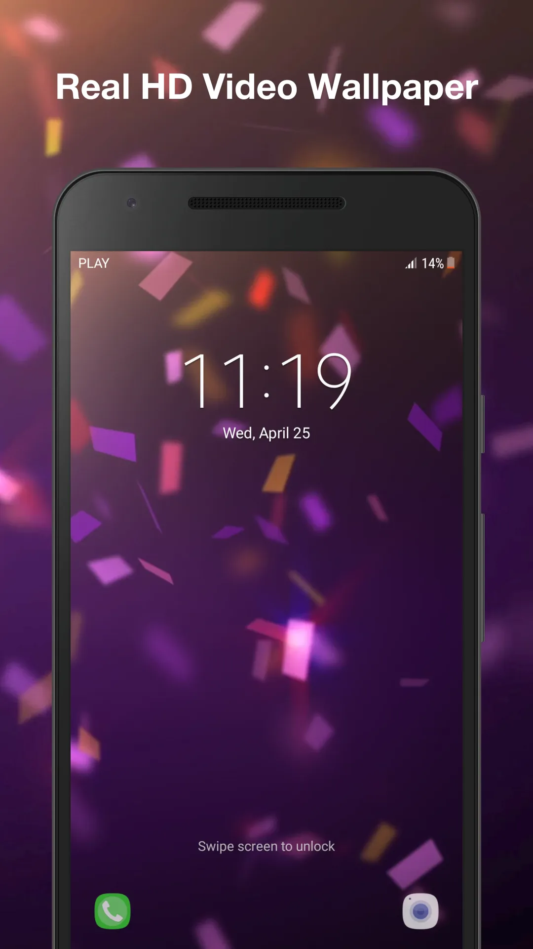 Confetti Live Wallpaper | Indus Appstore | Screenshot