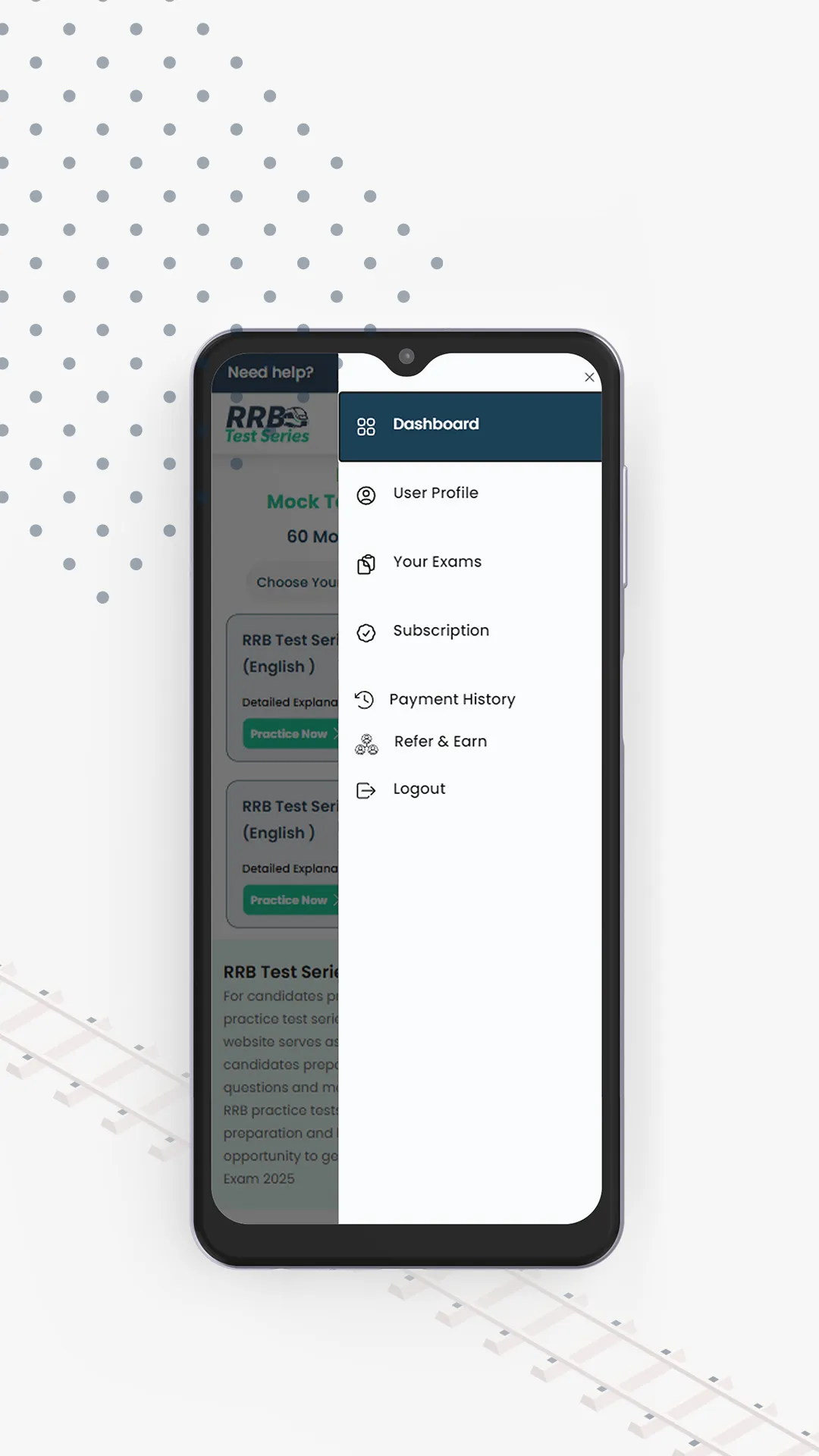 RRB Group-D & NTPC Mock Tests | Indus Appstore | Screenshot