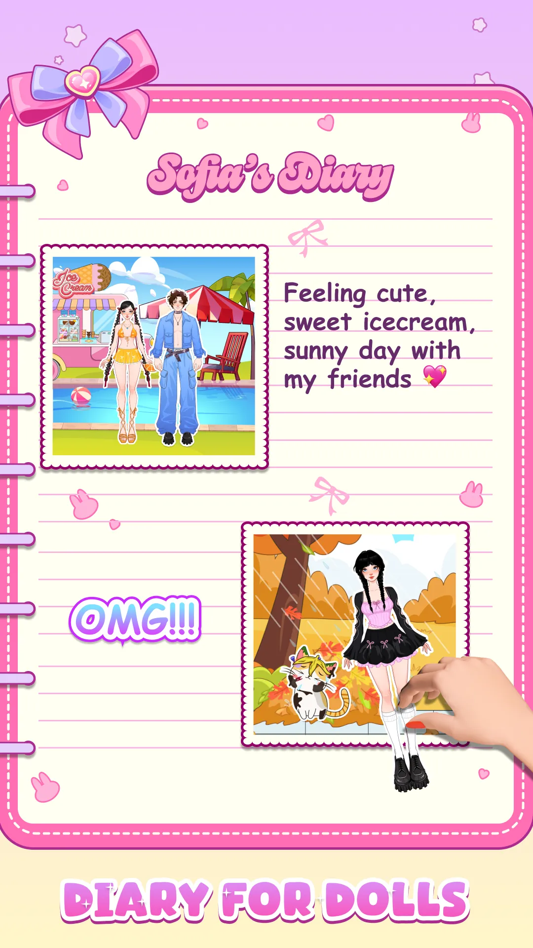 Doll Diary: Kpop Dolly School | Indus Appstore | Screenshot