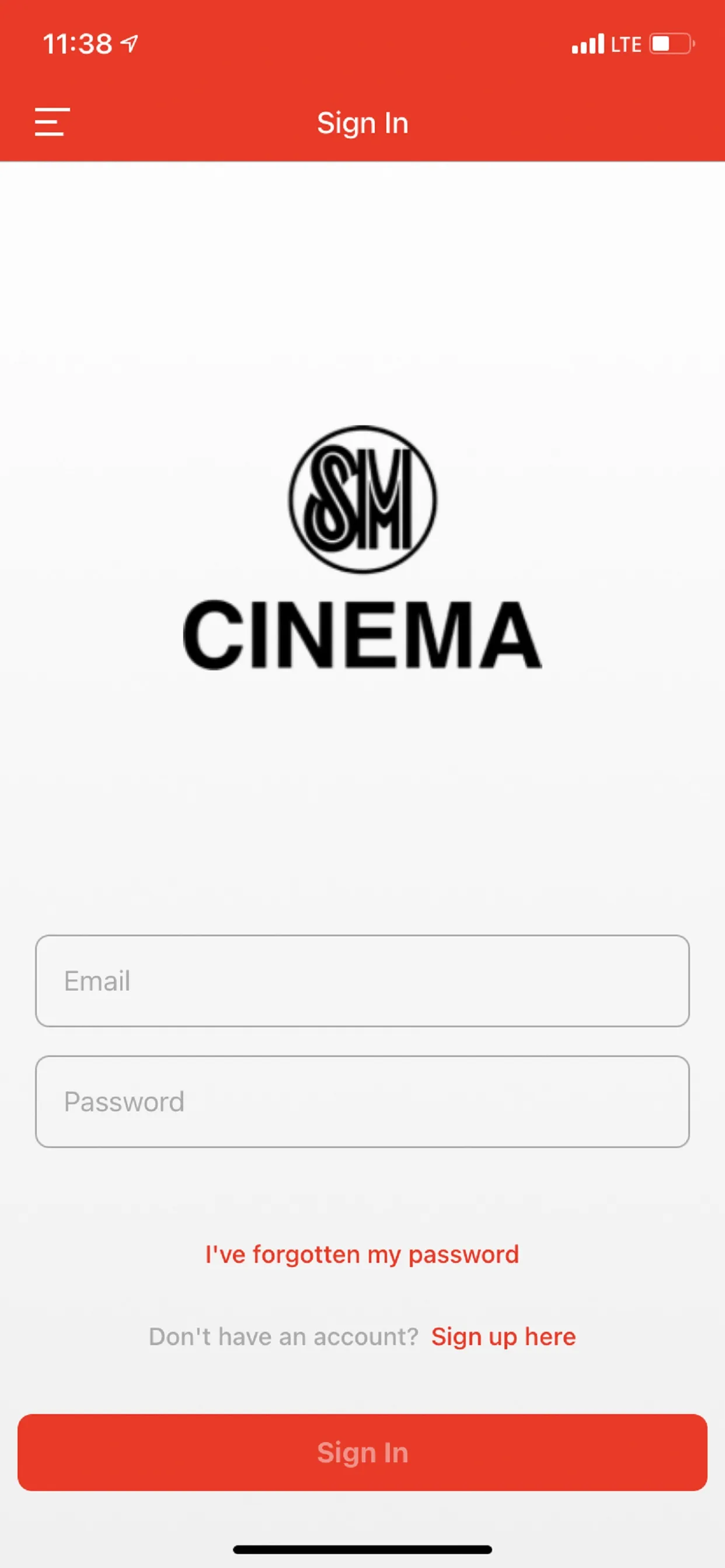 SM Cinema Mobile App | Indus Appstore | Screenshot