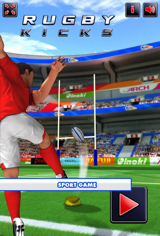 Rugby Kicks | Indus Appstore | Screenshot