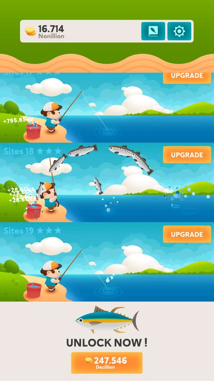 Idle fishing inc. | Indus Appstore | Screenshot