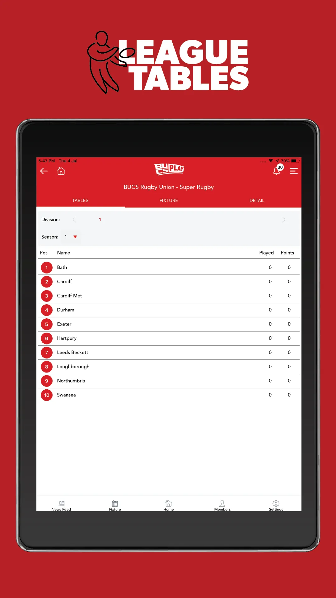 BUCS Play | Indus Appstore | Screenshot