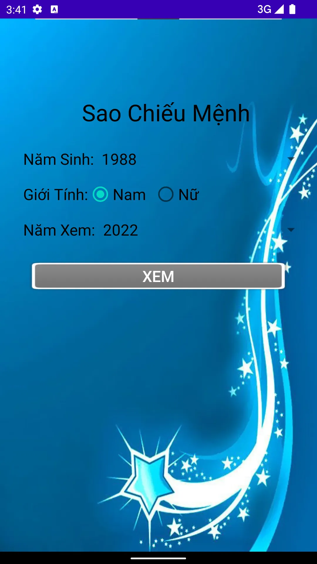 Sao Chiếu Mệnh | Indus Appstore | Screenshot