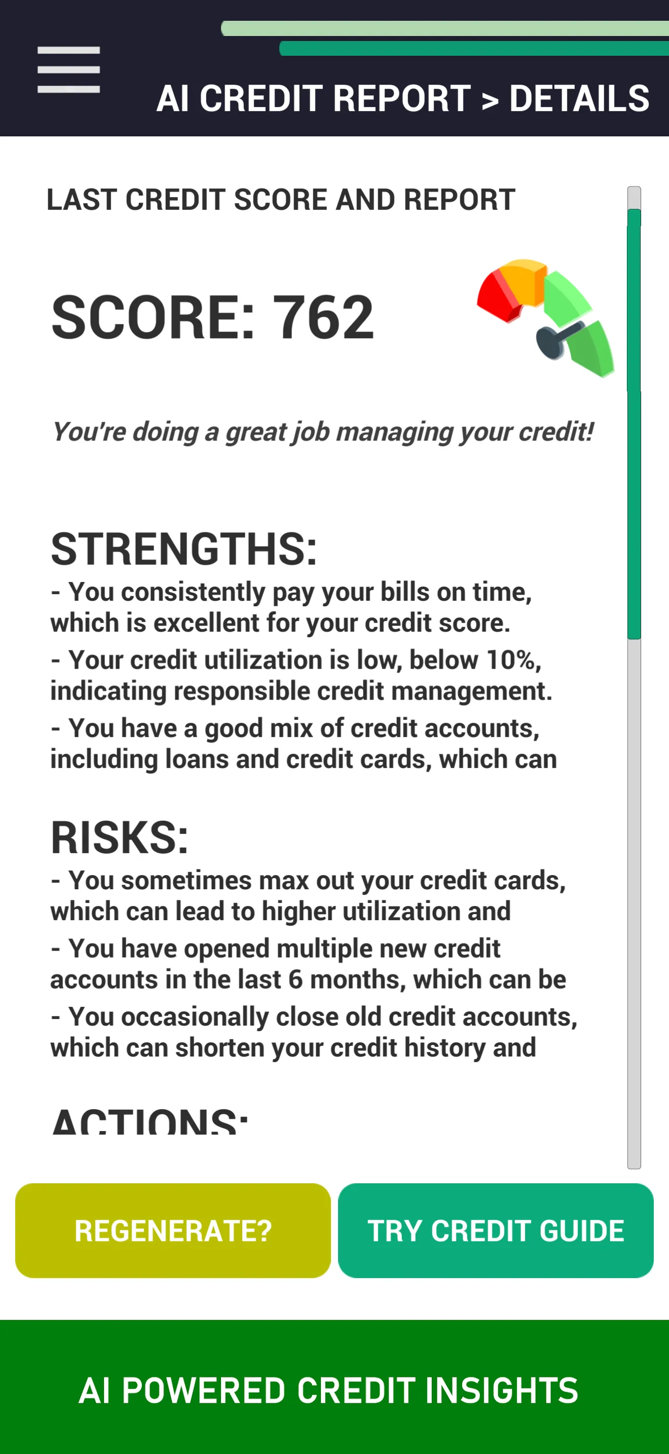 Credit Score Check & Report AI | Indus Appstore | Screenshot