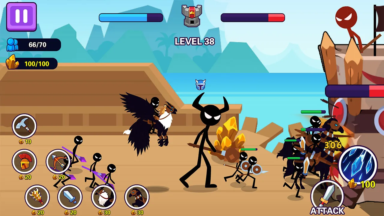 Turf War - Skeleton Warzone | Indus Appstore | Screenshot
