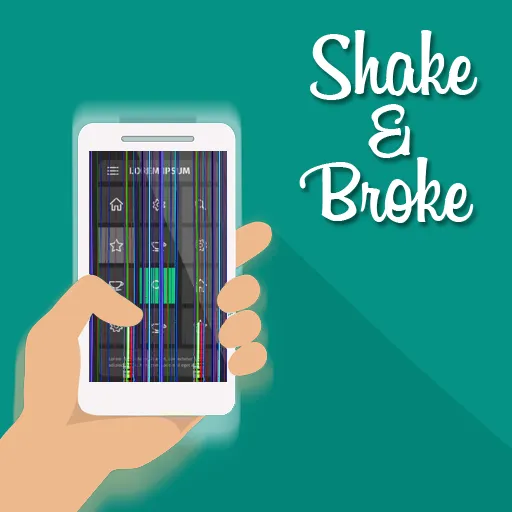 Shake and break screen prank | Indus Appstore | Screenshot