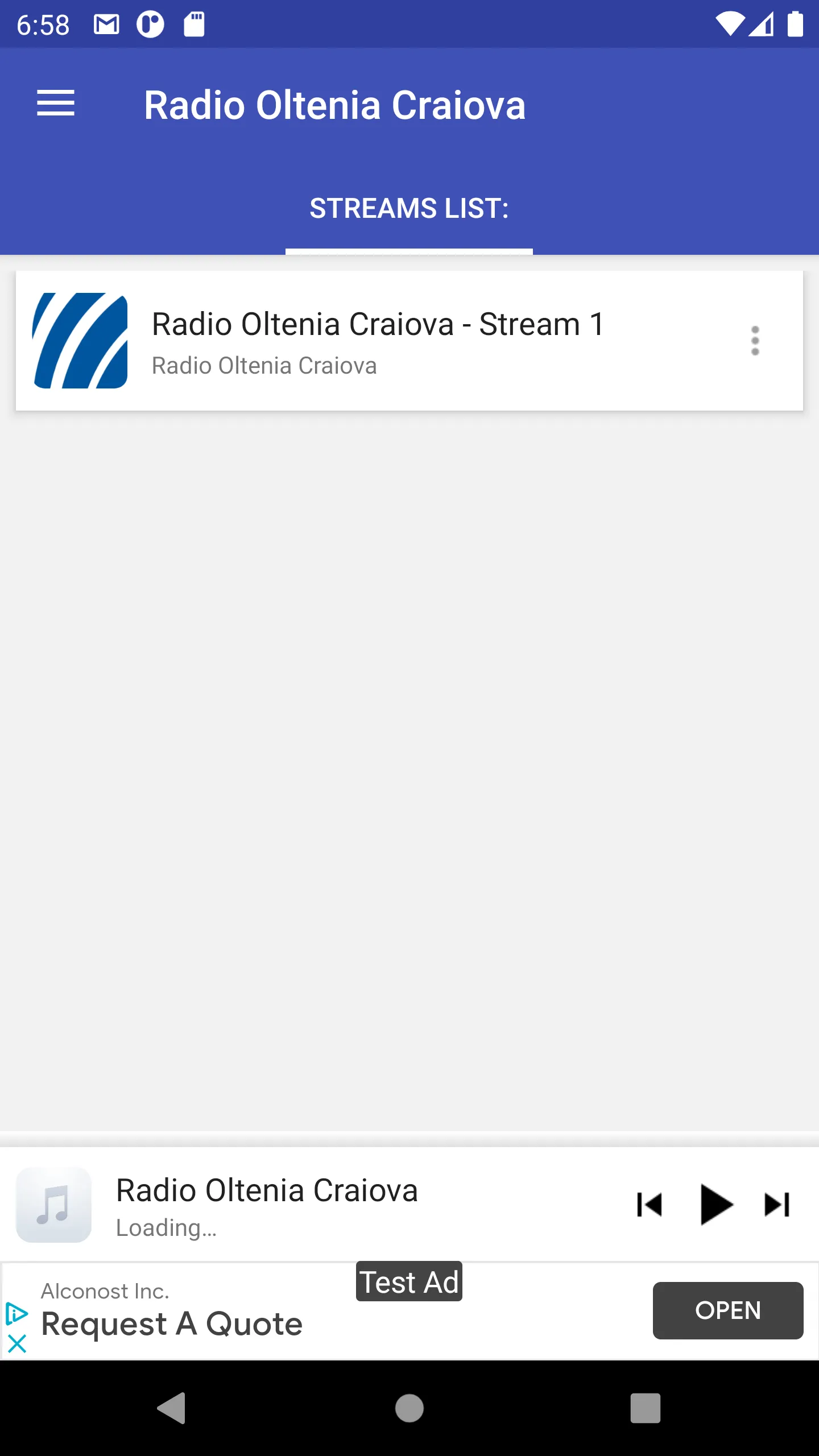 Radio Oltenia Craiova | Indus Appstore | Screenshot