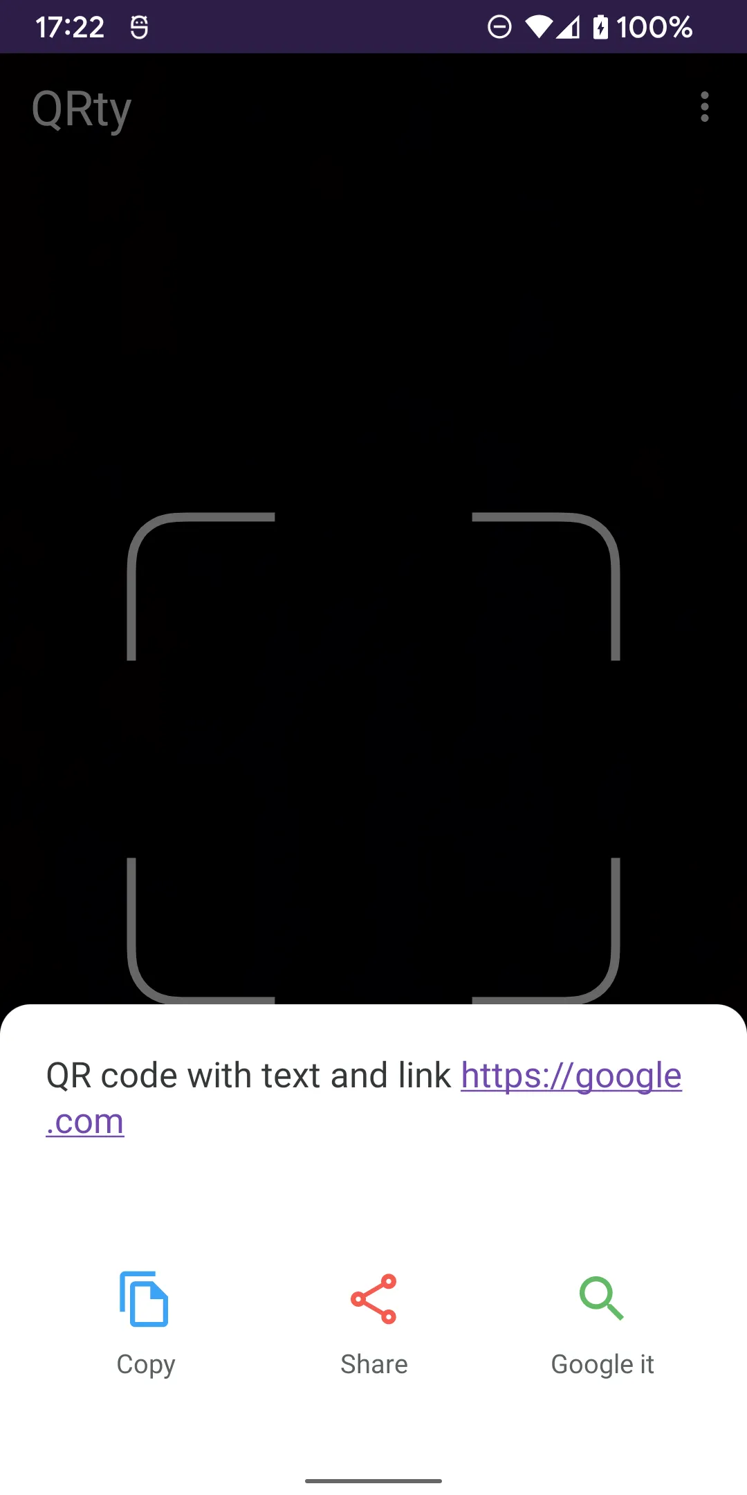 QRty - QR and barcode reader | Indus Appstore | Screenshot