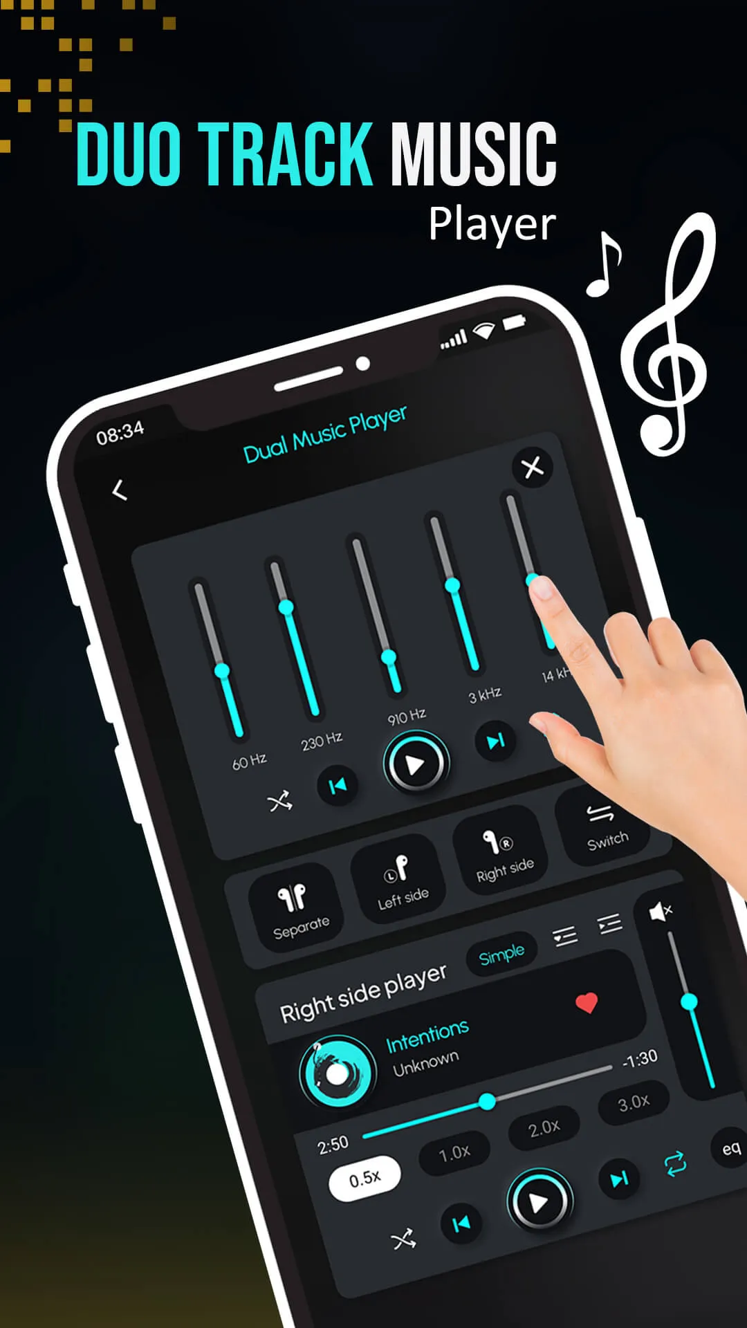 Duo Track Play: Music Player | Indus Appstore | Screenshot