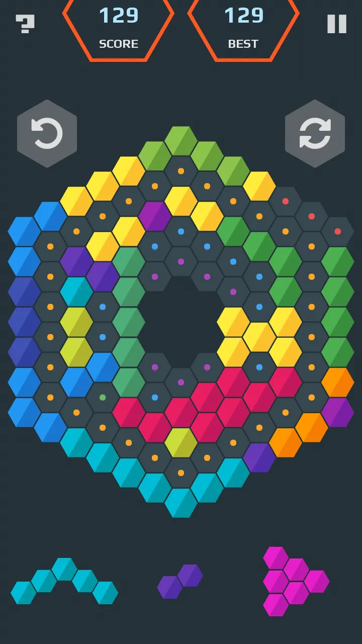 HexaMania Puzzle | Indus Appstore | Screenshot