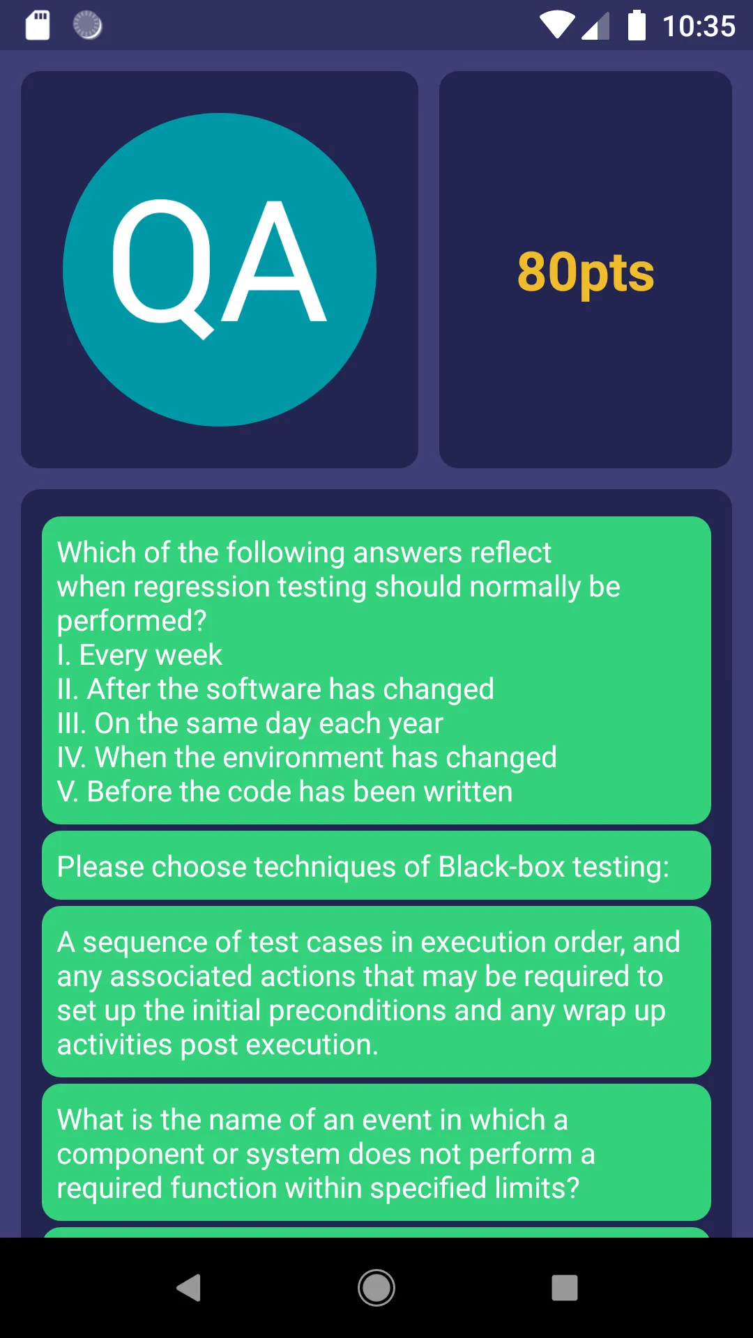 StrimQa — your QA educator | Indus Appstore | Screenshot