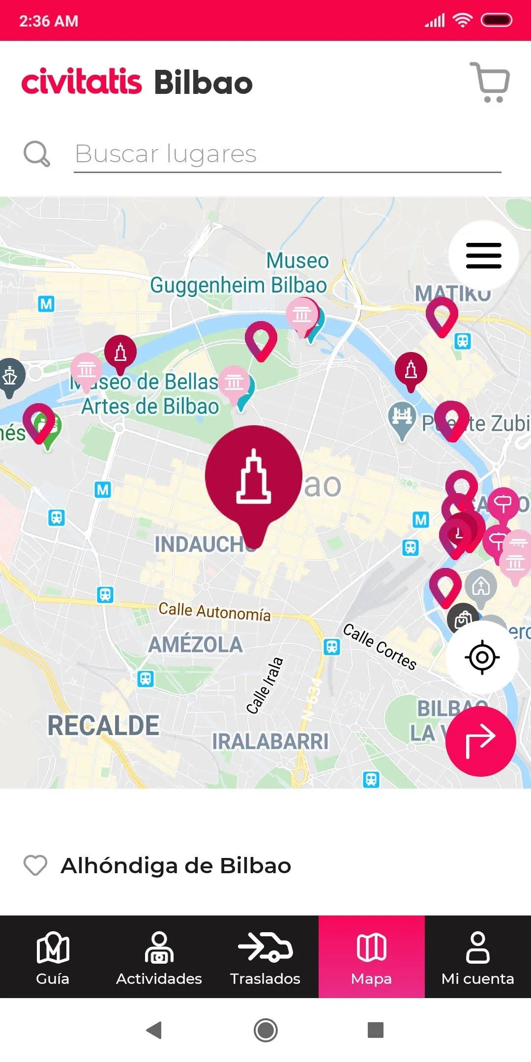 Guía de Bilbao por Civitatis | Indus Appstore | Screenshot