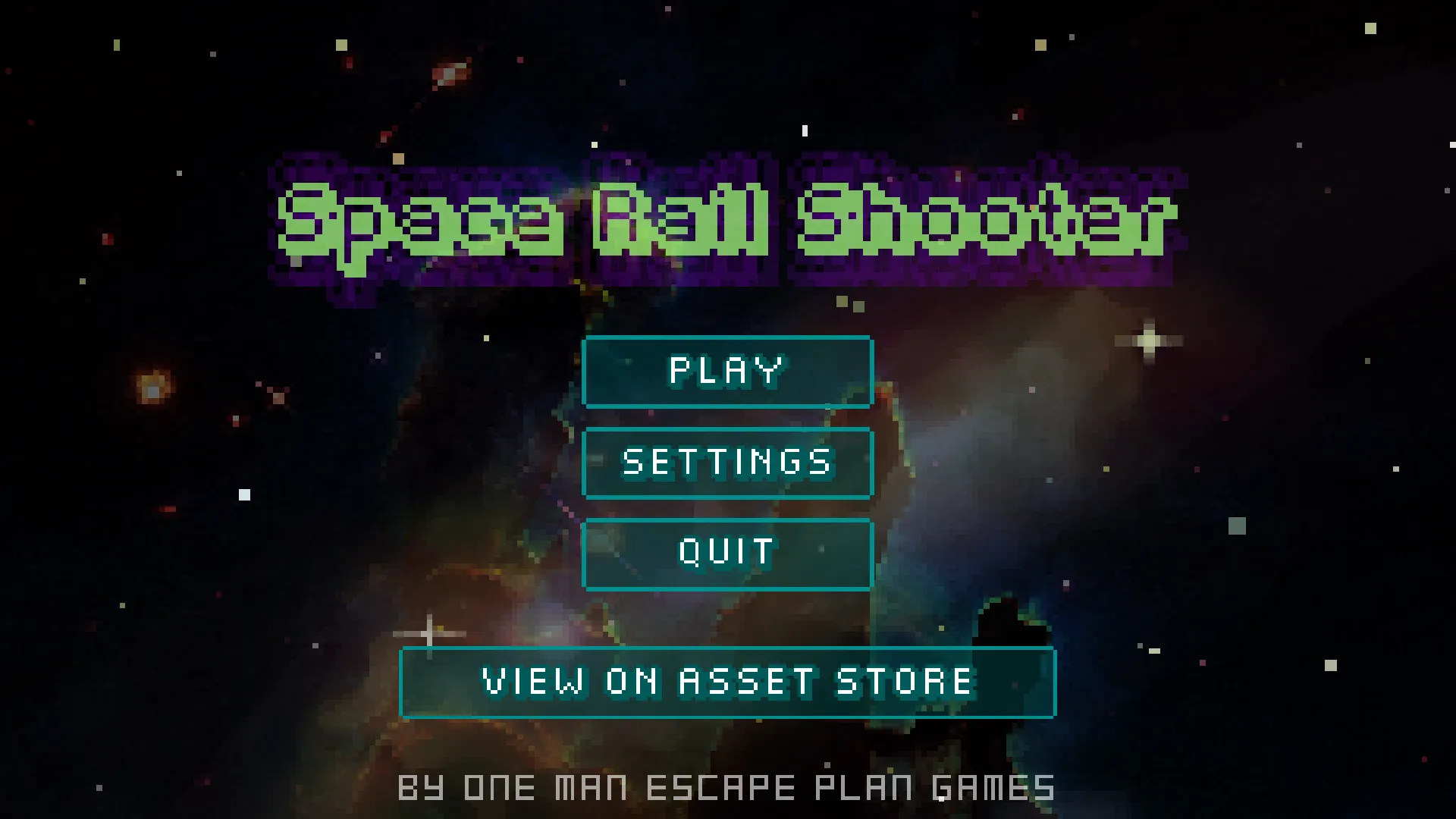 Retro Space Rail Shooter Demo | Indus Appstore | Screenshot