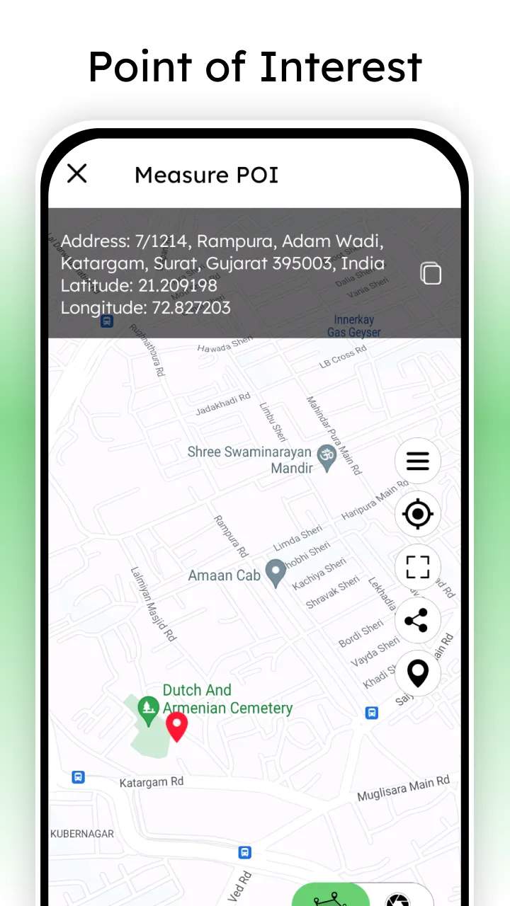 Distance Land Area Measure | Indus Appstore | Screenshot