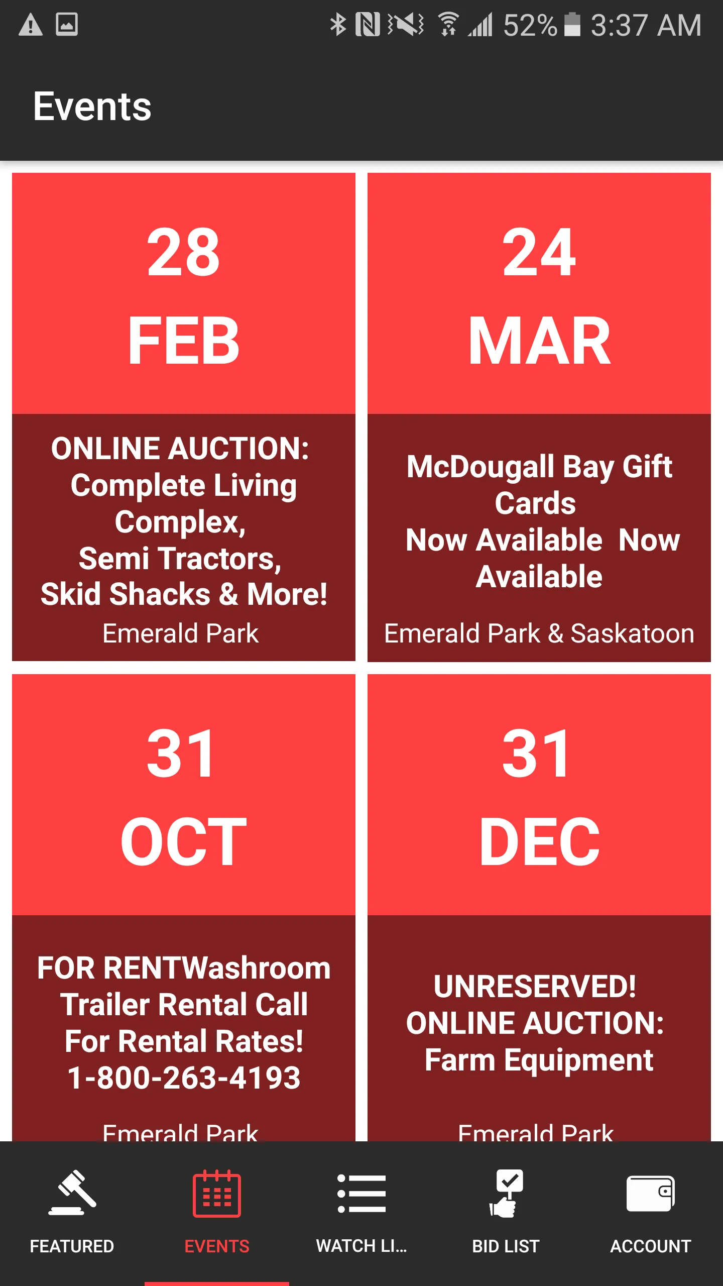 McDougall Auctioneers | Indus Appstore | Screenshot