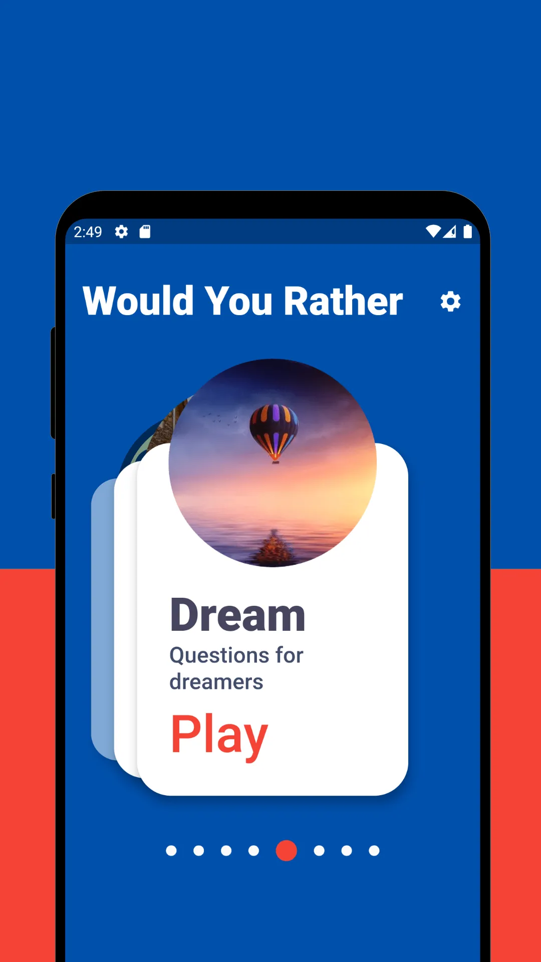 Would You Rather Categories | Indus Appstore | Screenshot