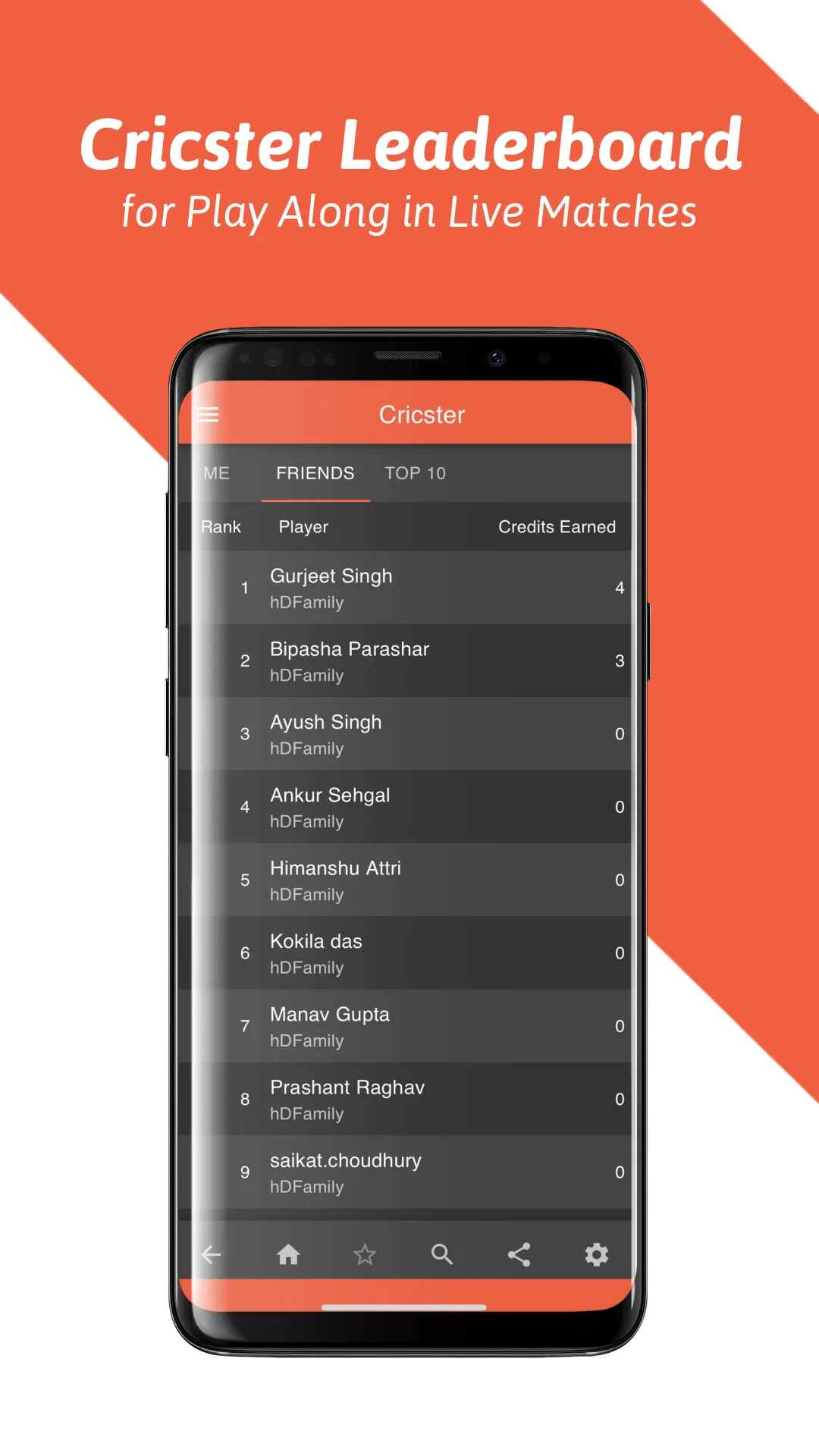 Cricster : Live Cricket Scores | Indus Appstore | Screenshot