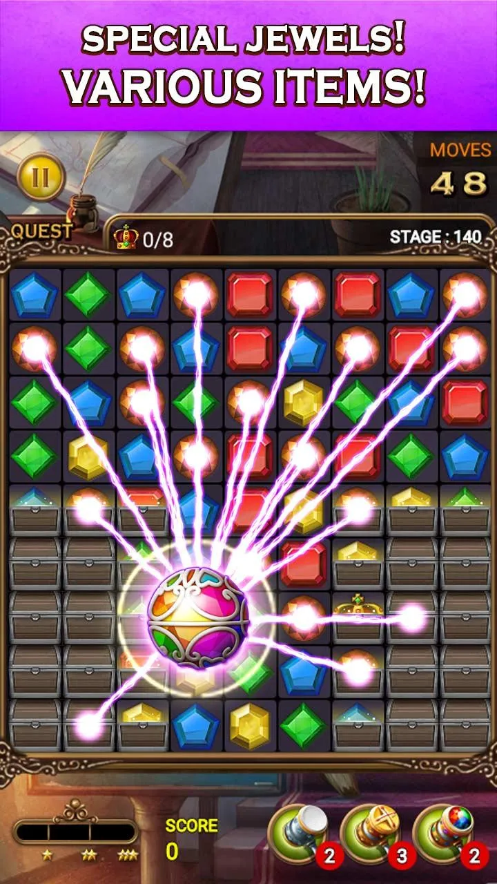 Jewels Magic : Quest | Indus Appstore | Screenshot