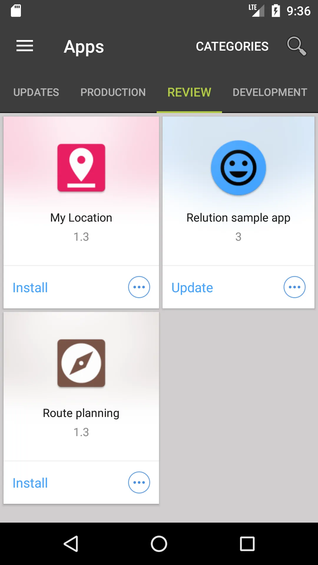 Relution | Indus Appstore | Screenshot