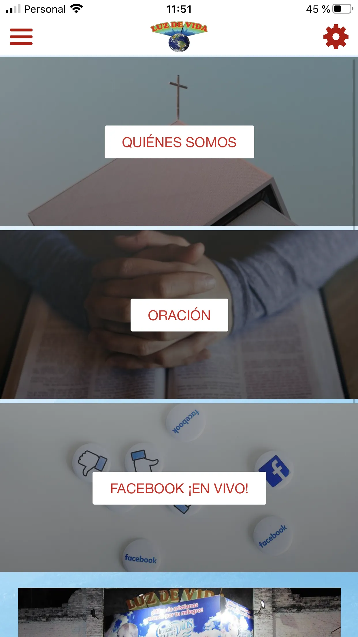 Congregación Cristiana Luz de  | Indus Appstore | Screenshot