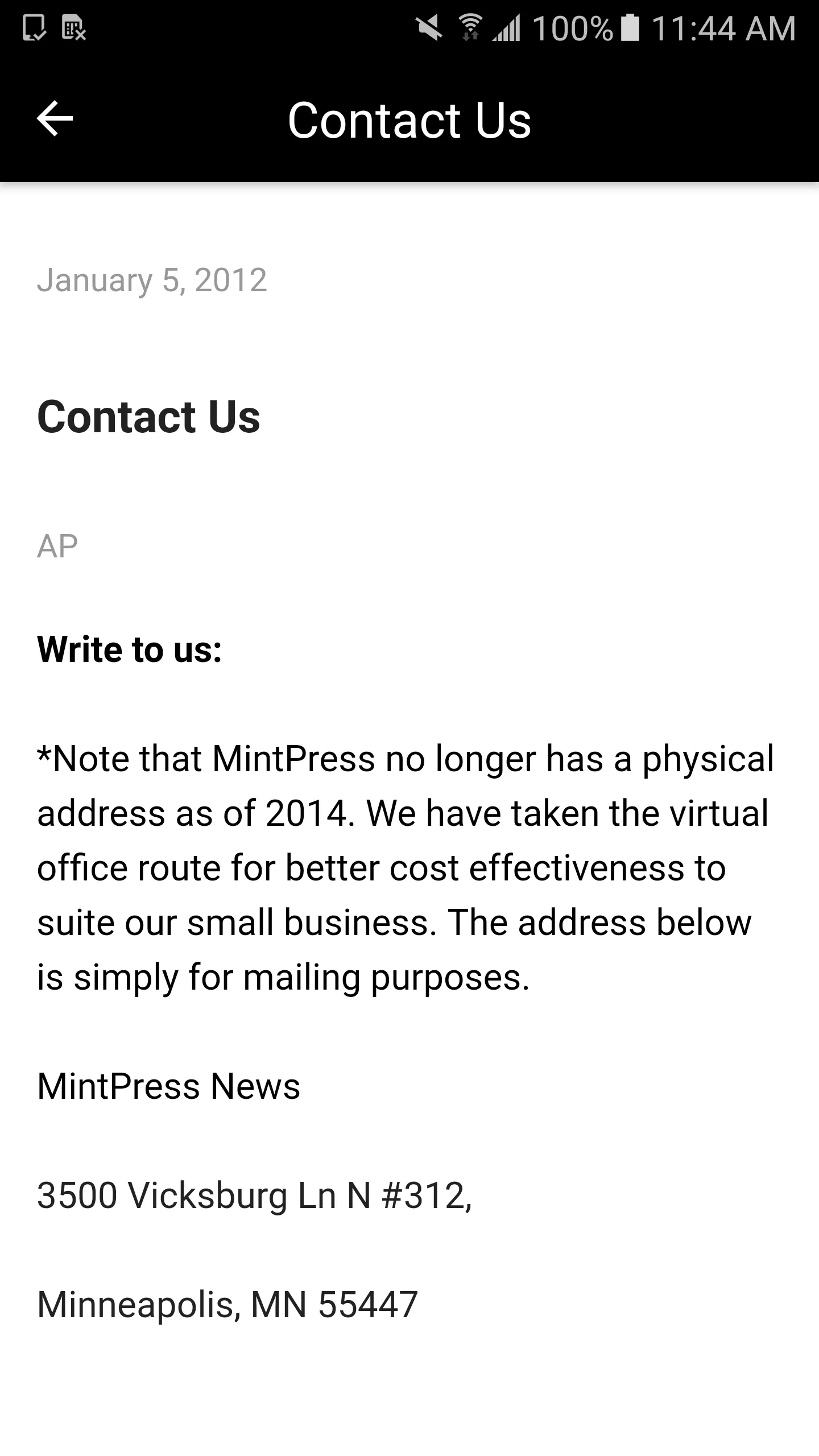 MintPress News | Indus Appstore | Screenshot