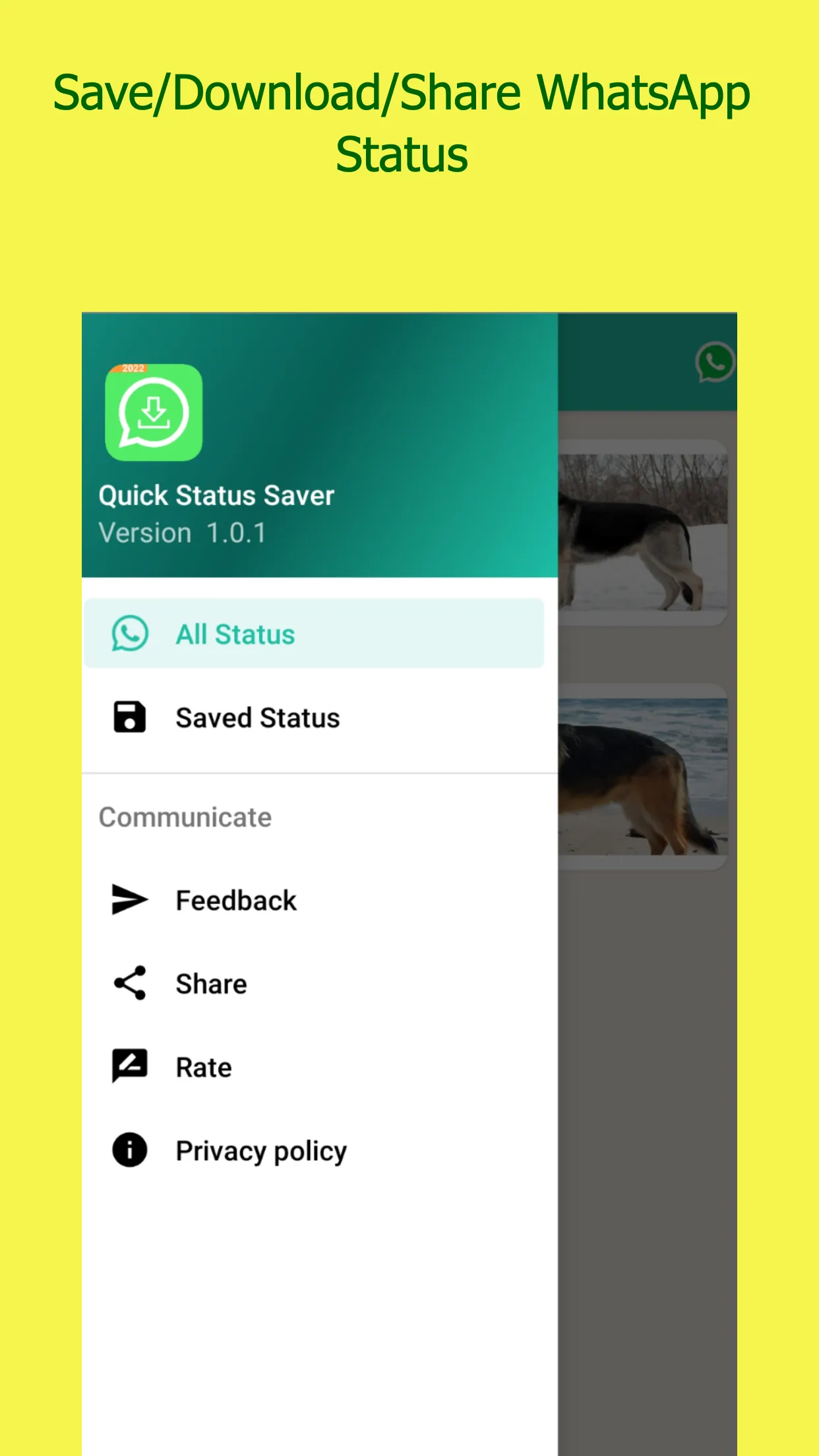 Quick Status Saver | Indus Appstore | Screenshot