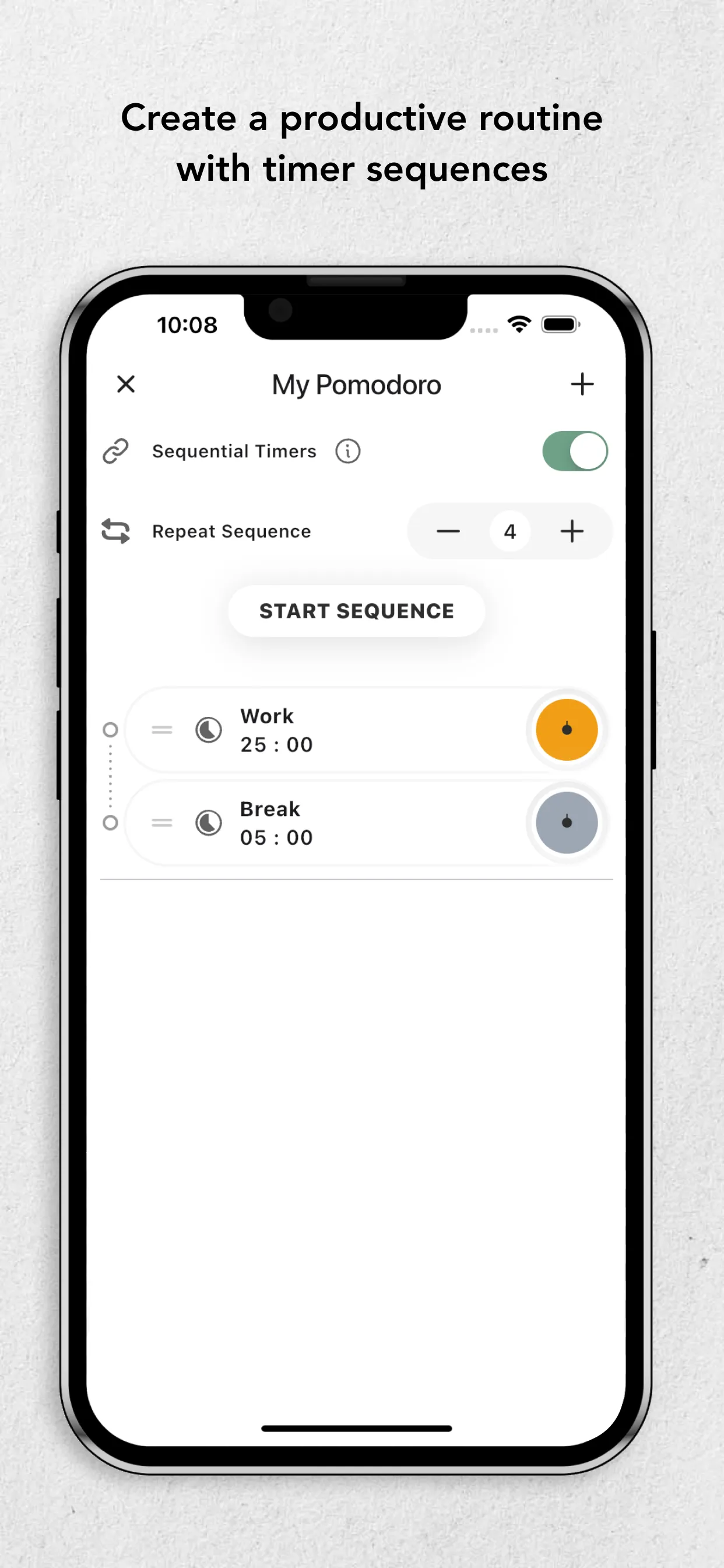 Time Timer Visual Productivity | Indus Appstore | Screenshot