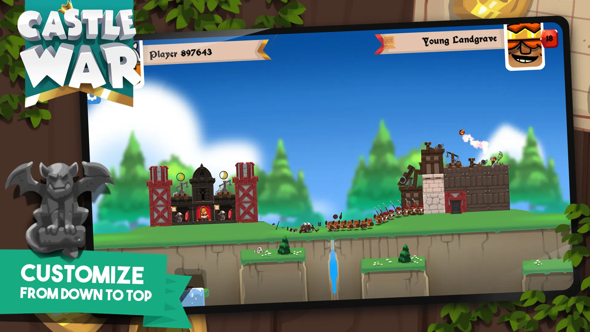 Castle War: Idle Island | Indus Appstore | Screenshot