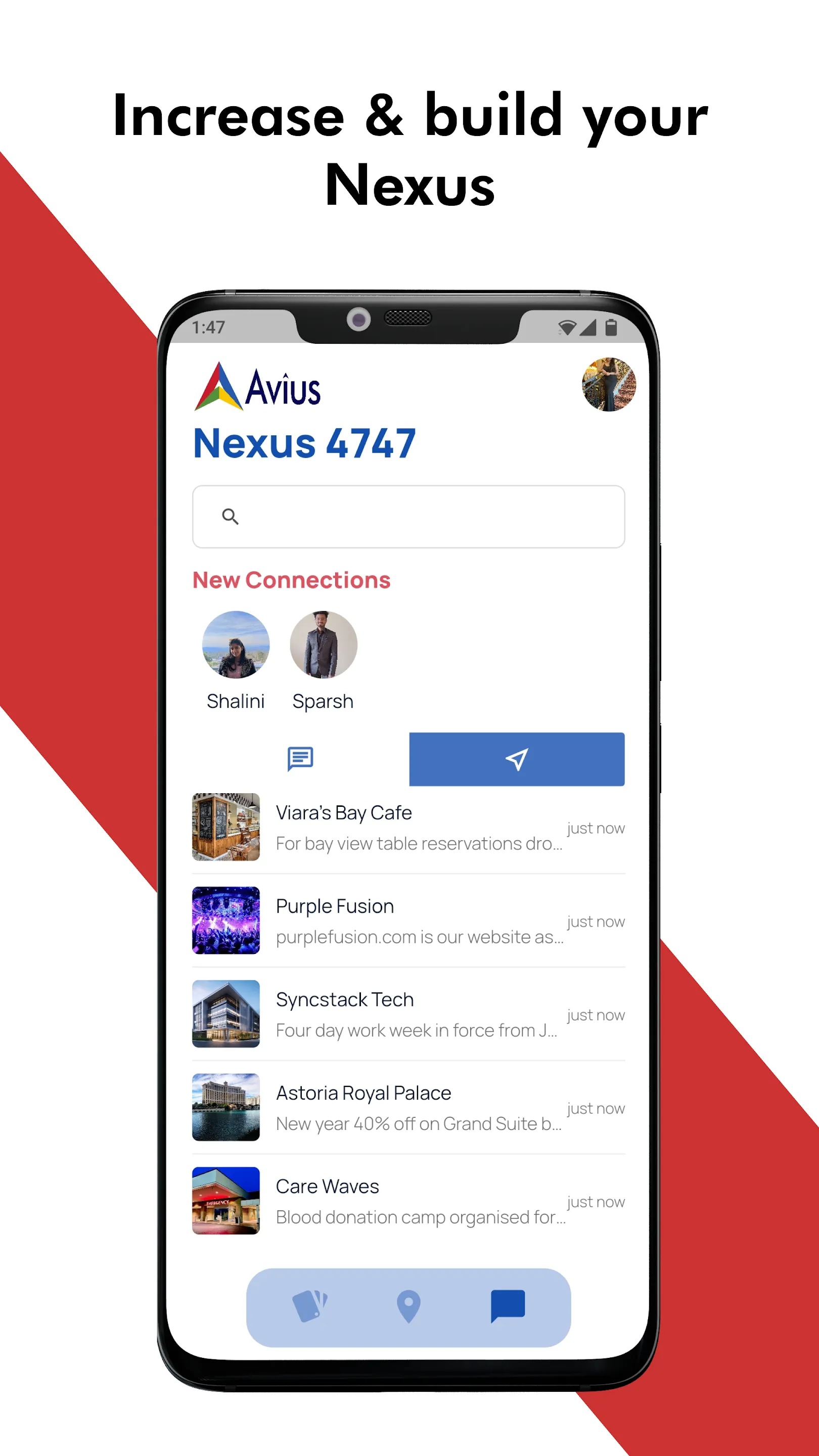 Avius - Social Meets Business | Indus Appstore | Screenshot