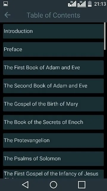 Lost Books of the Bible | Indus Appstore | Screenshot