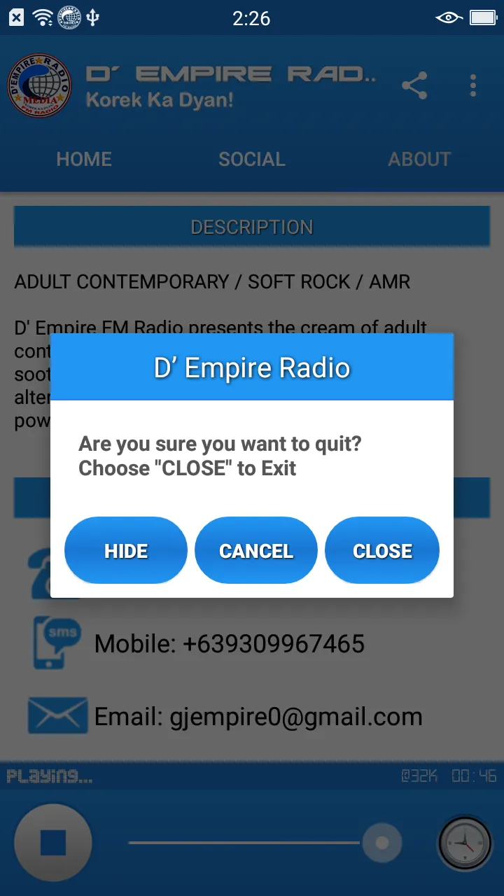 D Empire Radio 104.3 Pikit | Indus Appstore | Screenshot